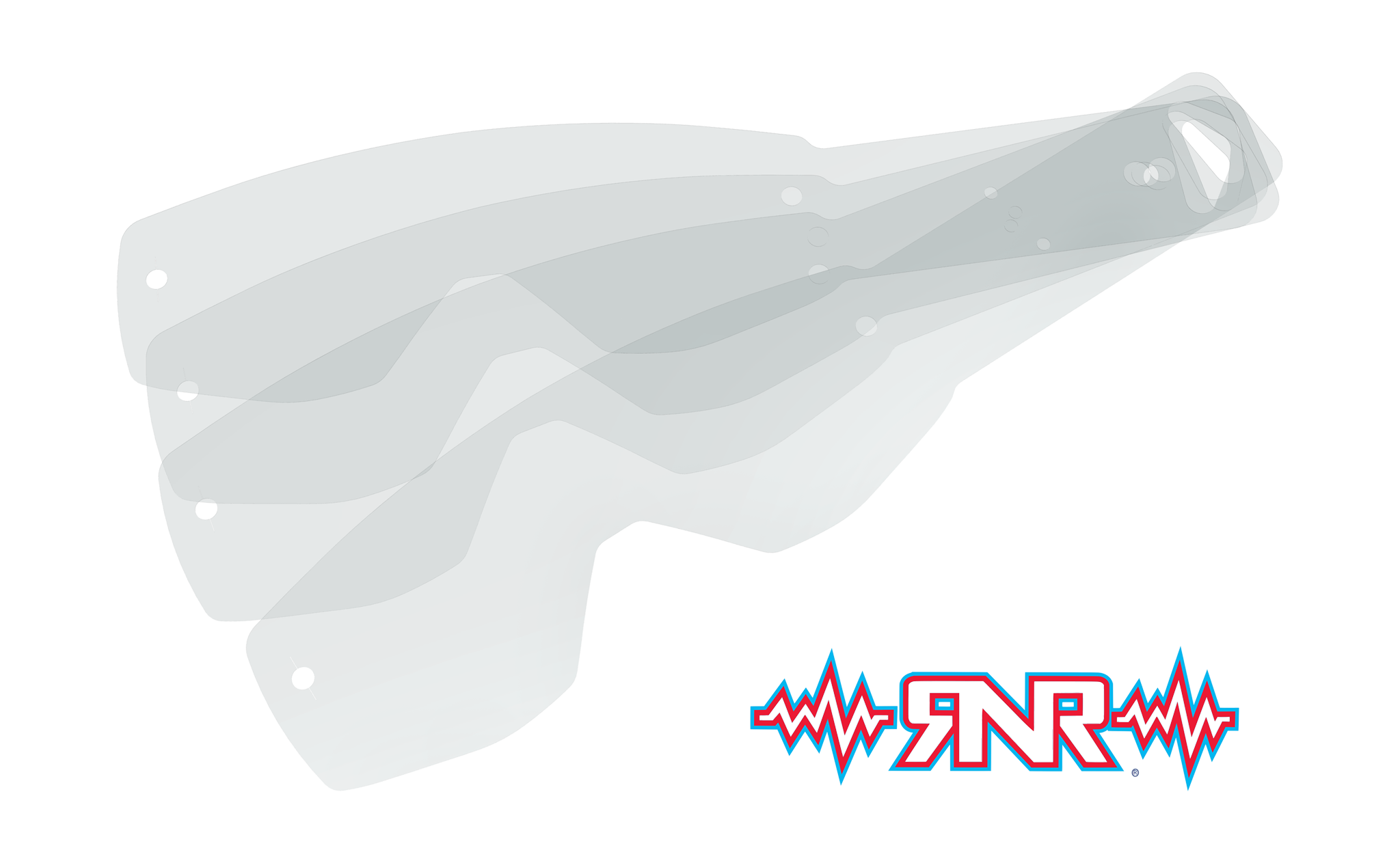 RNR Tear-Offs Standard Oakley Front Line MX