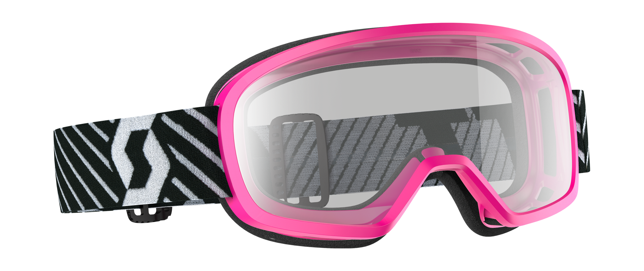 Scott Motocross Goggle Buzz MX - Pink - Clear