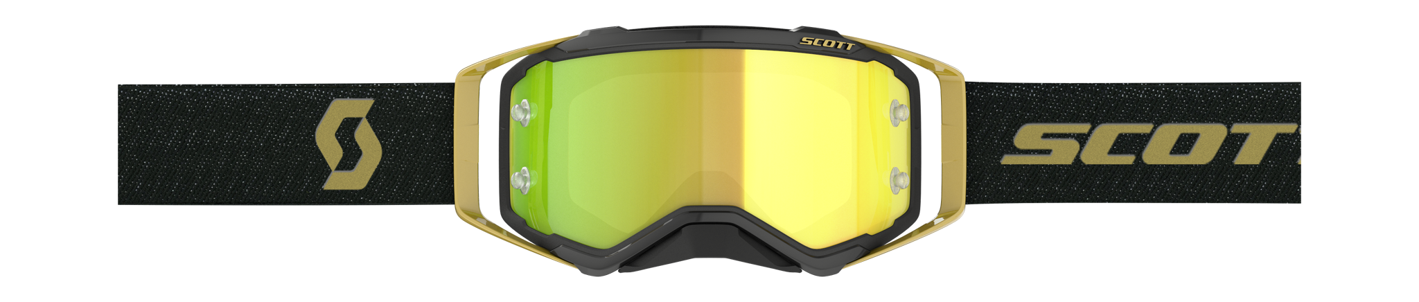 Scott Motocross Goggle Prospect LE Gold - Black / Gold - Mirror Yellow