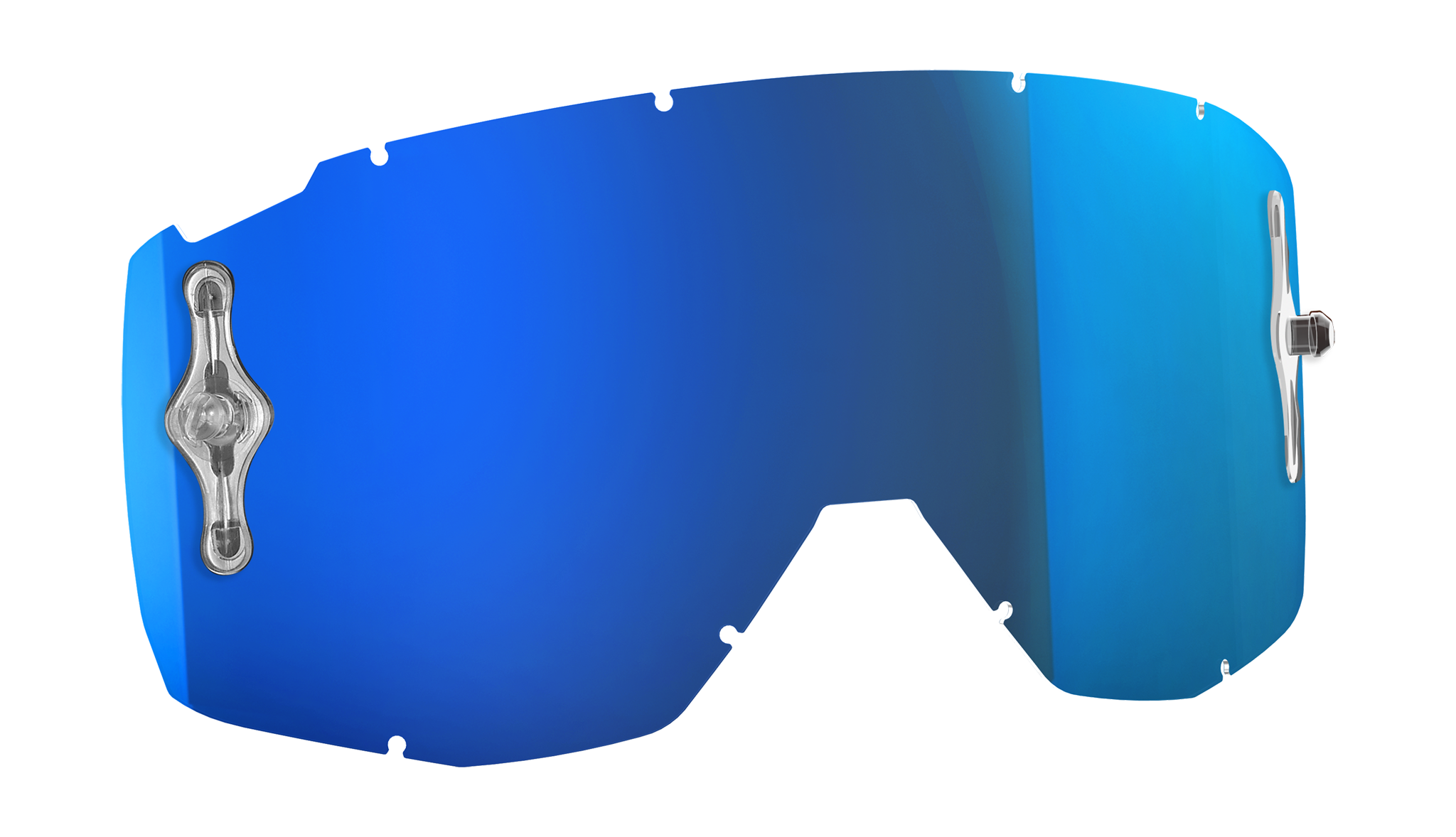 Scott Lens Works Hustle/Primal/Split OTG - Standard Mirror Electric Blue