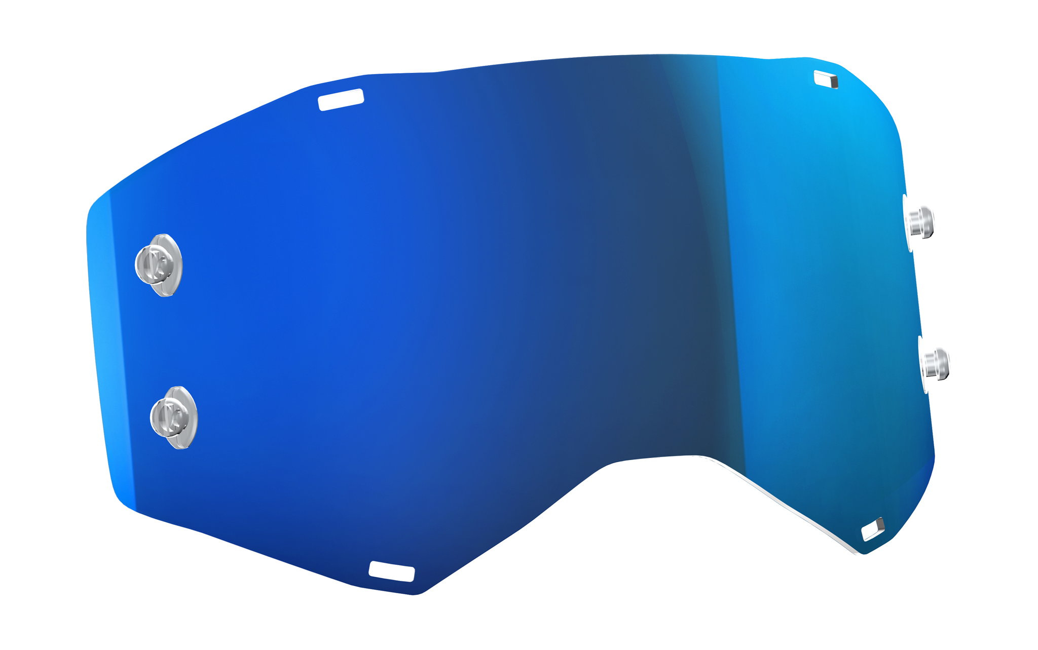 Scott Lens Works Prospect / Fury - Standard Mirror Electric Blue