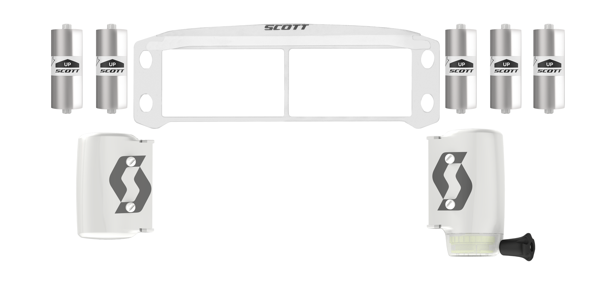 Scott Roll-Off System WFS Prospect / Fury - White - 50 mm