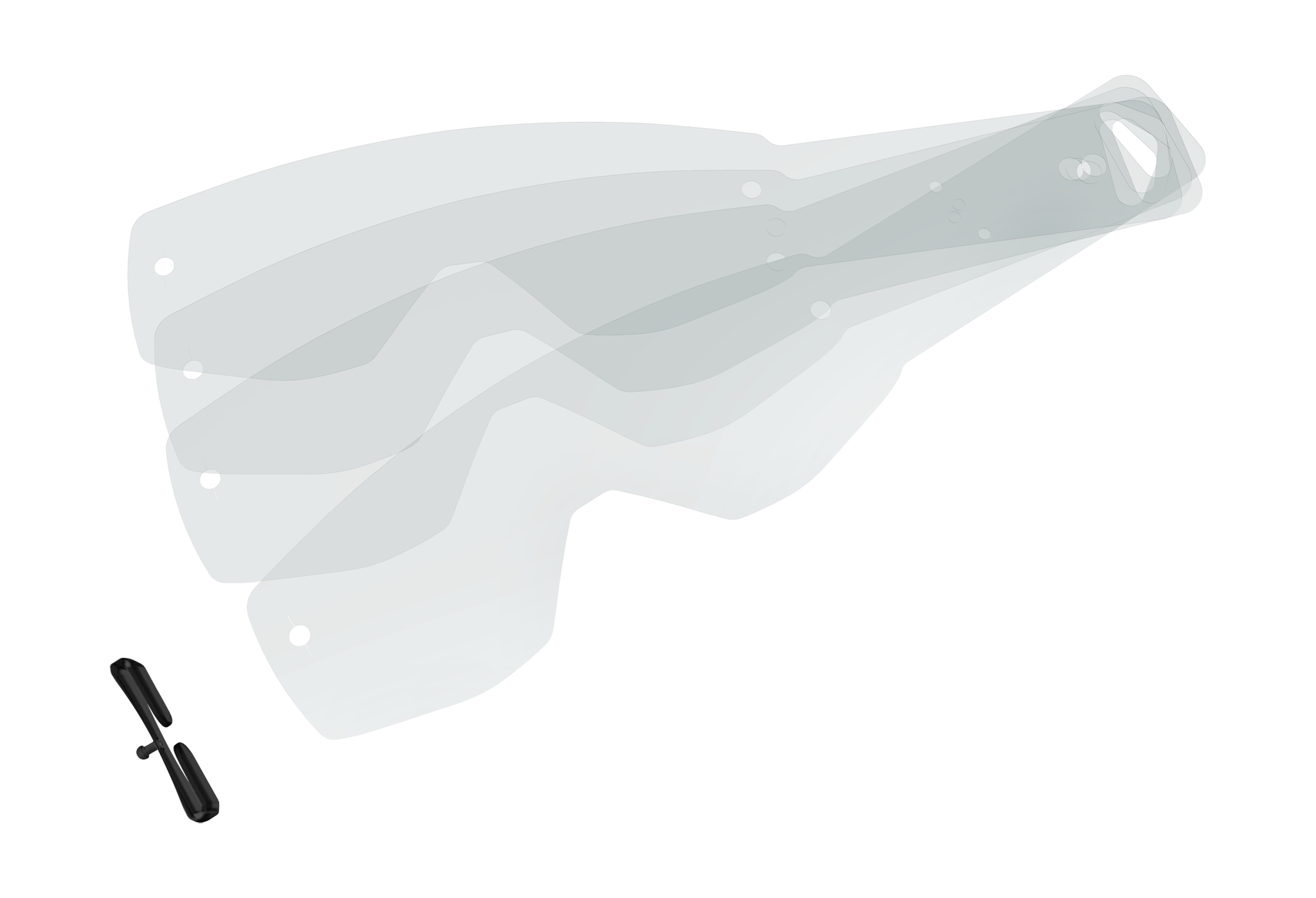 Scott Tear-Offs Standard Works Hustle/Primal/Split OTG