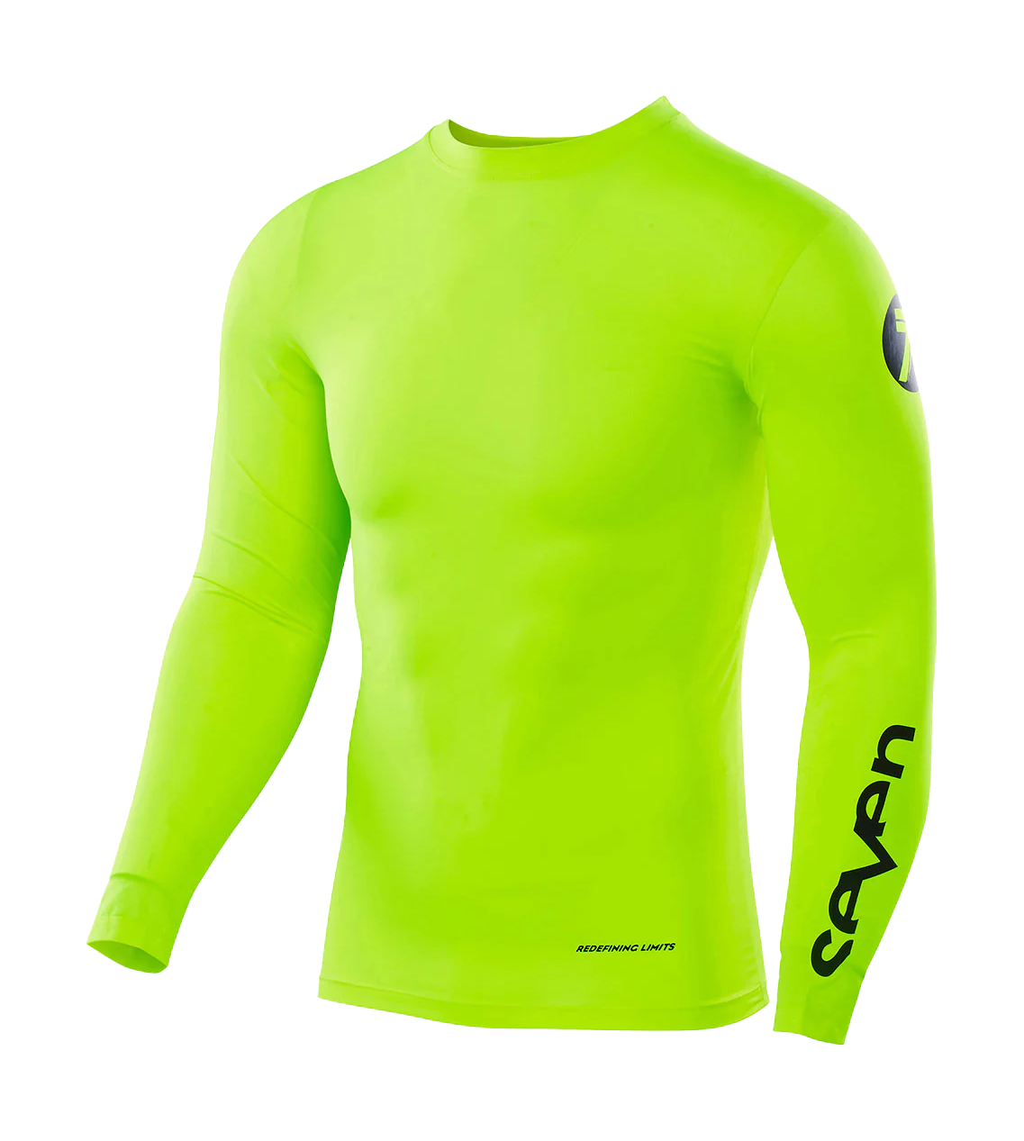Seven Compression Jersey Zero Blade - Fluo Yellow