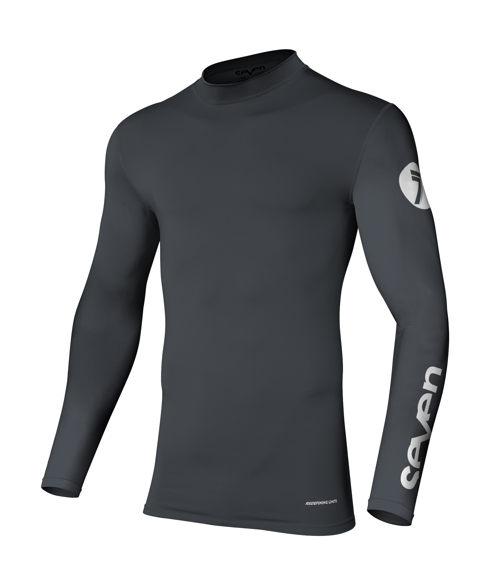 Seven Compression Jersey Zero - Charcoal