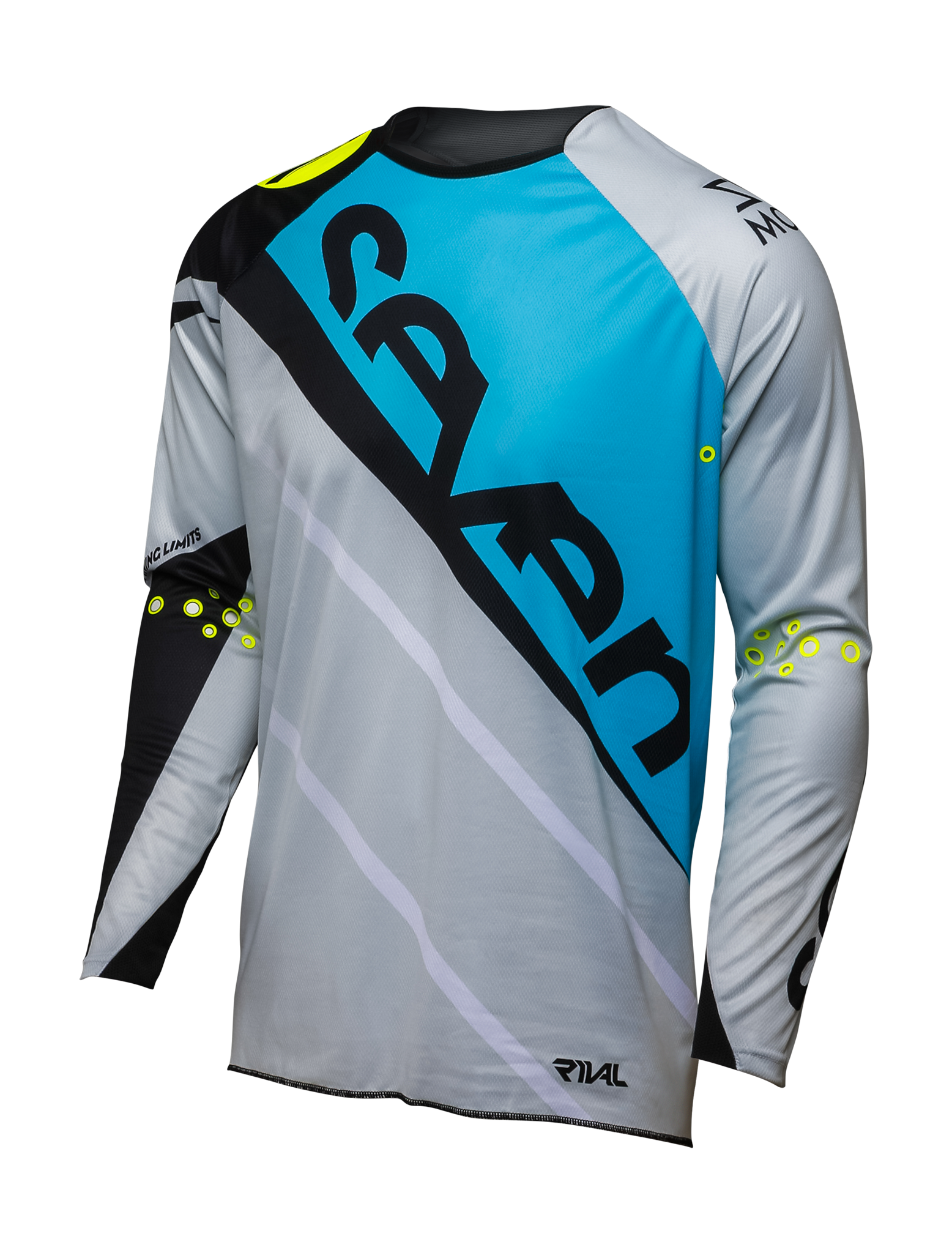 Seven Motocross Jersey Rival Militant - Blue / Cement