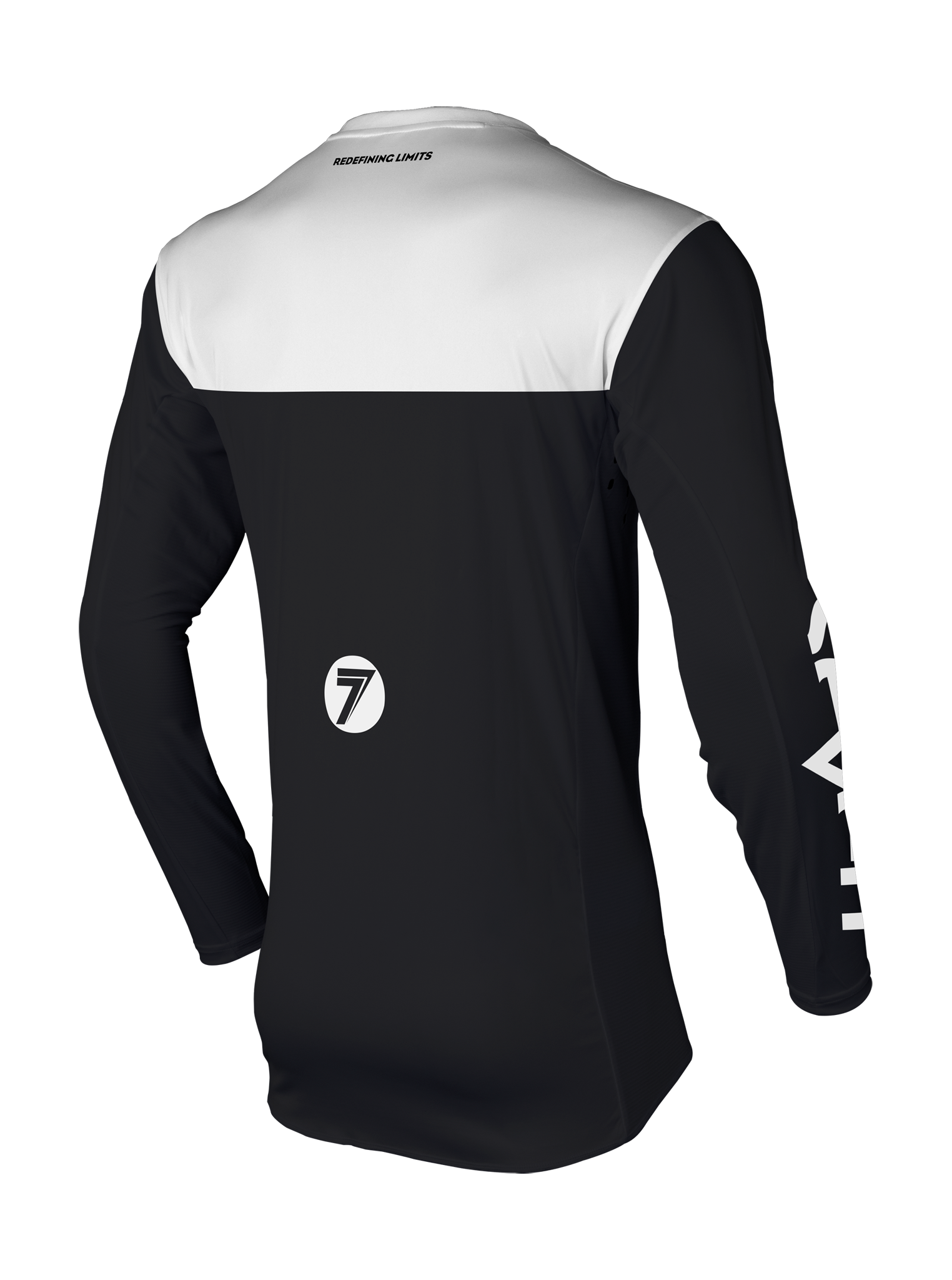 Seven Motocross Jersey Rival Staple - Black