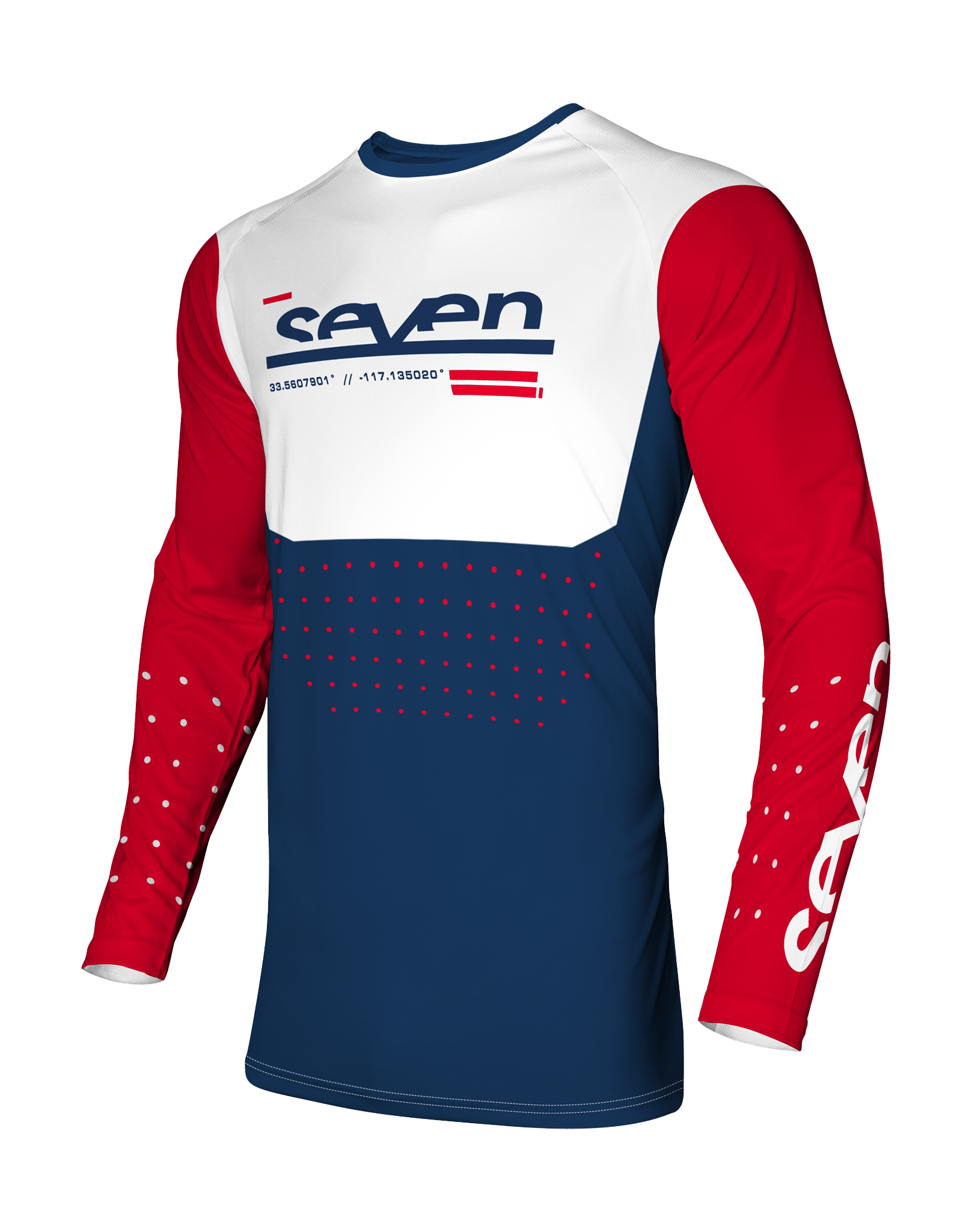 Seven Motocross Gear Vox Aperture - Red / Navy