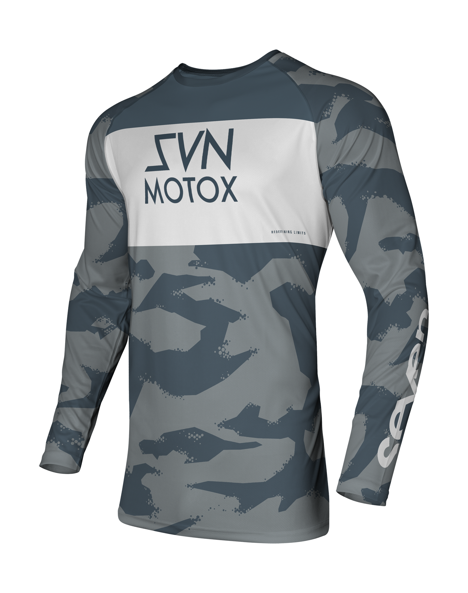 Seven Motocross Jersey Vox Pursuit - Steel