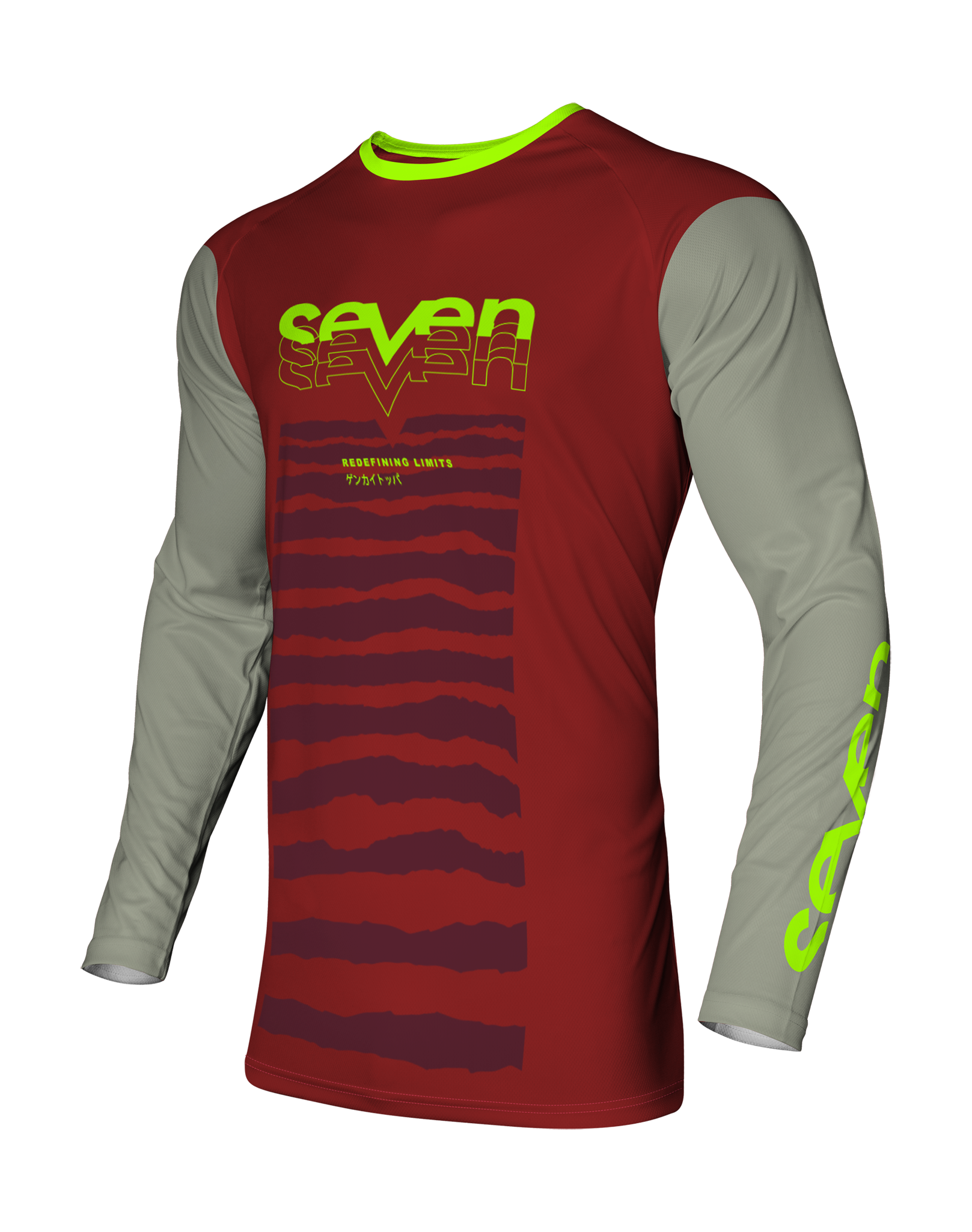 Seven Motocross Jersey Vox Surge - Merlot