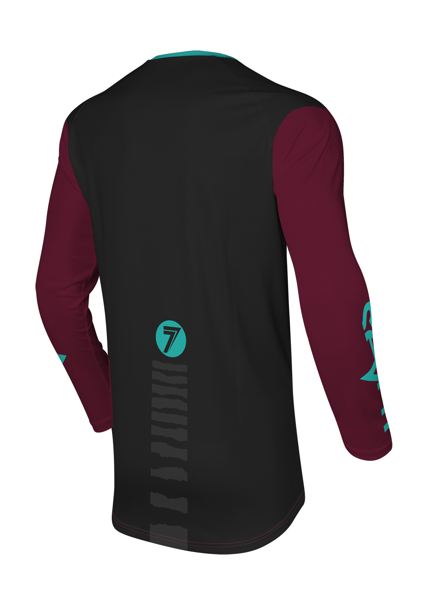 Seven Motocross Jersey Vox Surge - Black