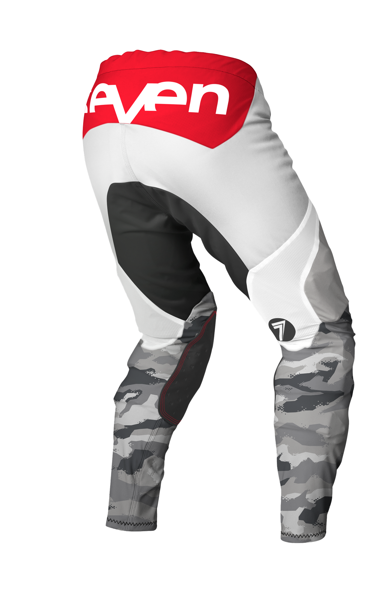 Seven Motocross Pants Rival Barrack - White