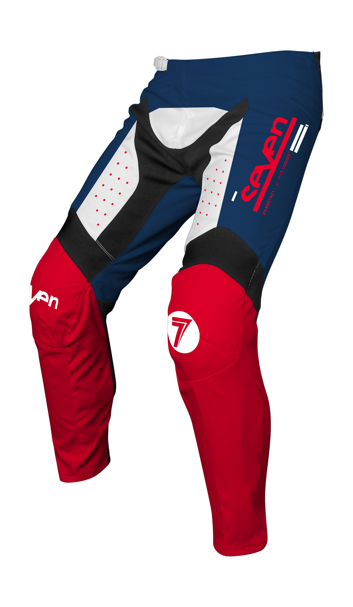 Seven Motocross Pants Vox Aperture - Red / Navy