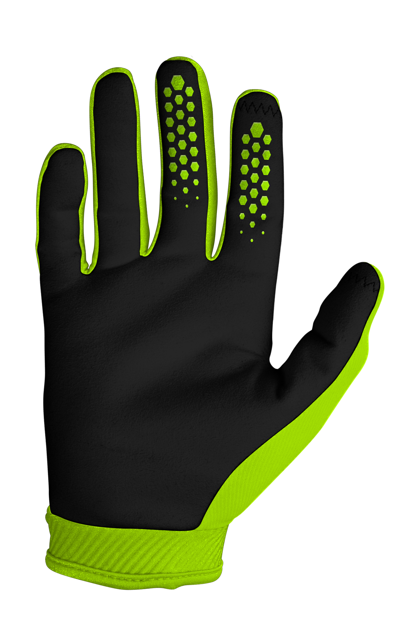 Seven Motocross Gloves Winter Zero CW - Flo Yellow