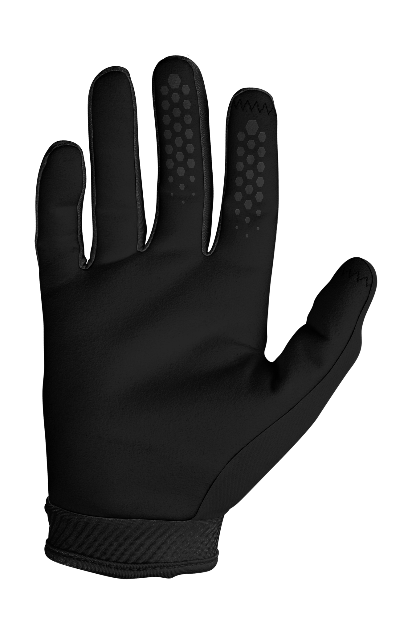 Seven Motocross Gloves Winter Zero CW - Black / Black
