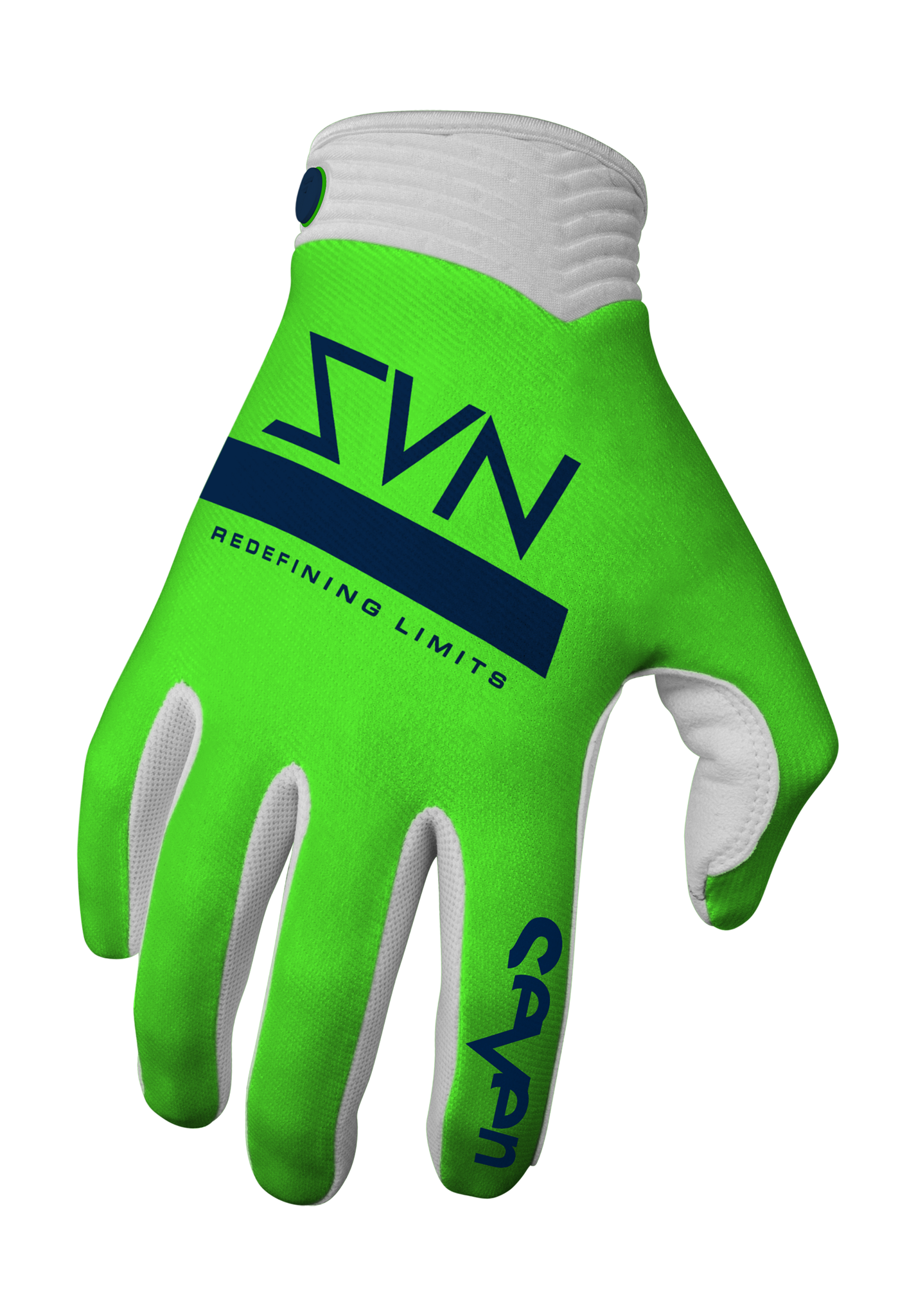 Seven Motocross Gloves Zero Contour - Flo Green