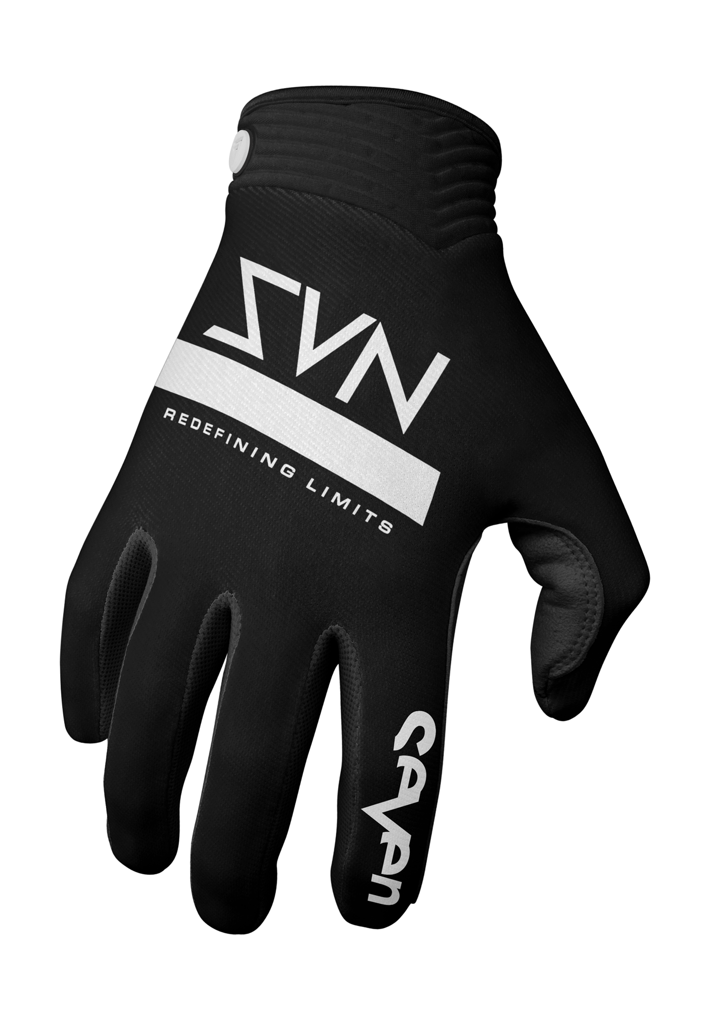 Seven Motocross Gloves Zero Contour - Black