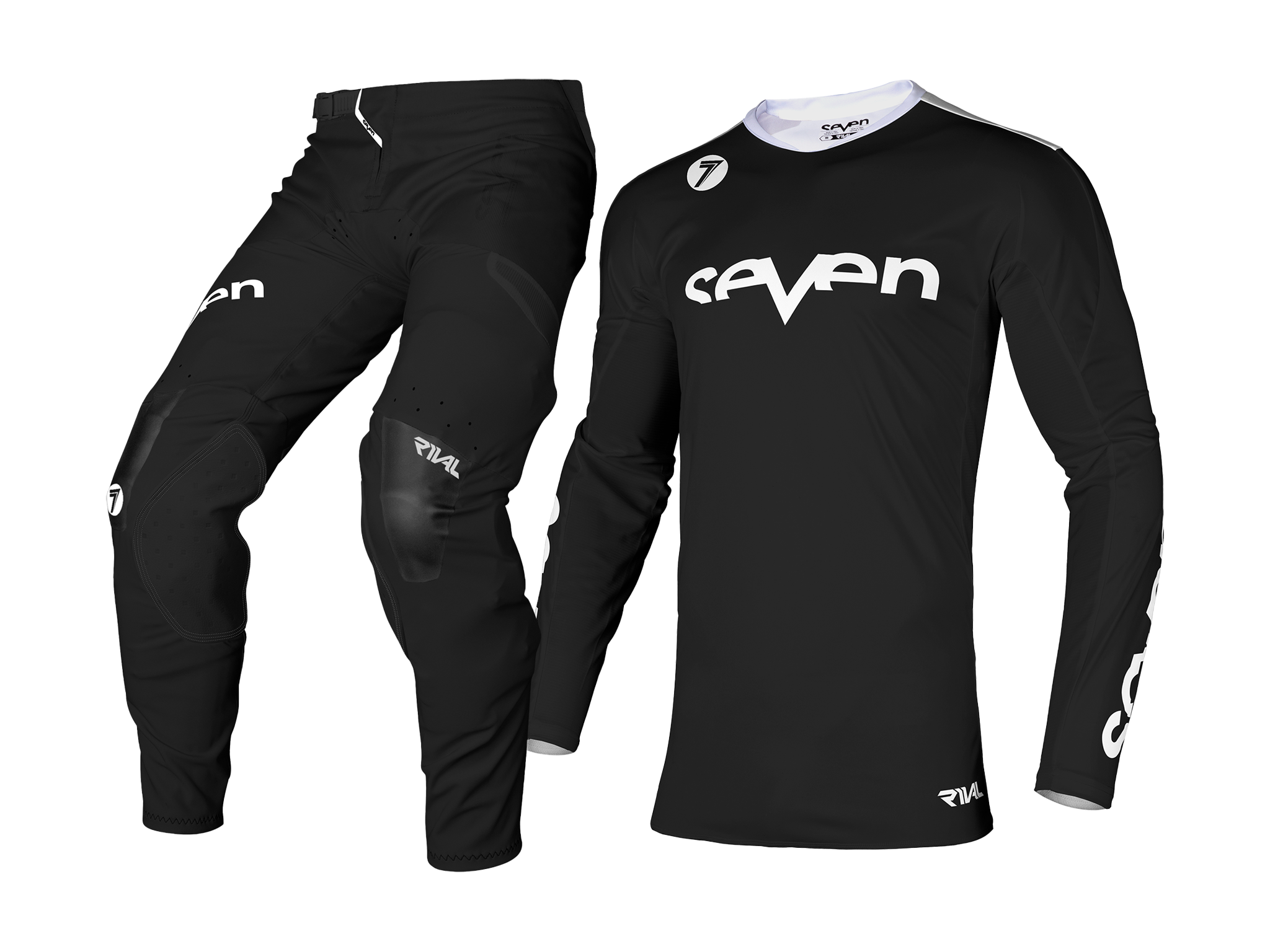 Seven Motocross Gear Rival Staple - Black