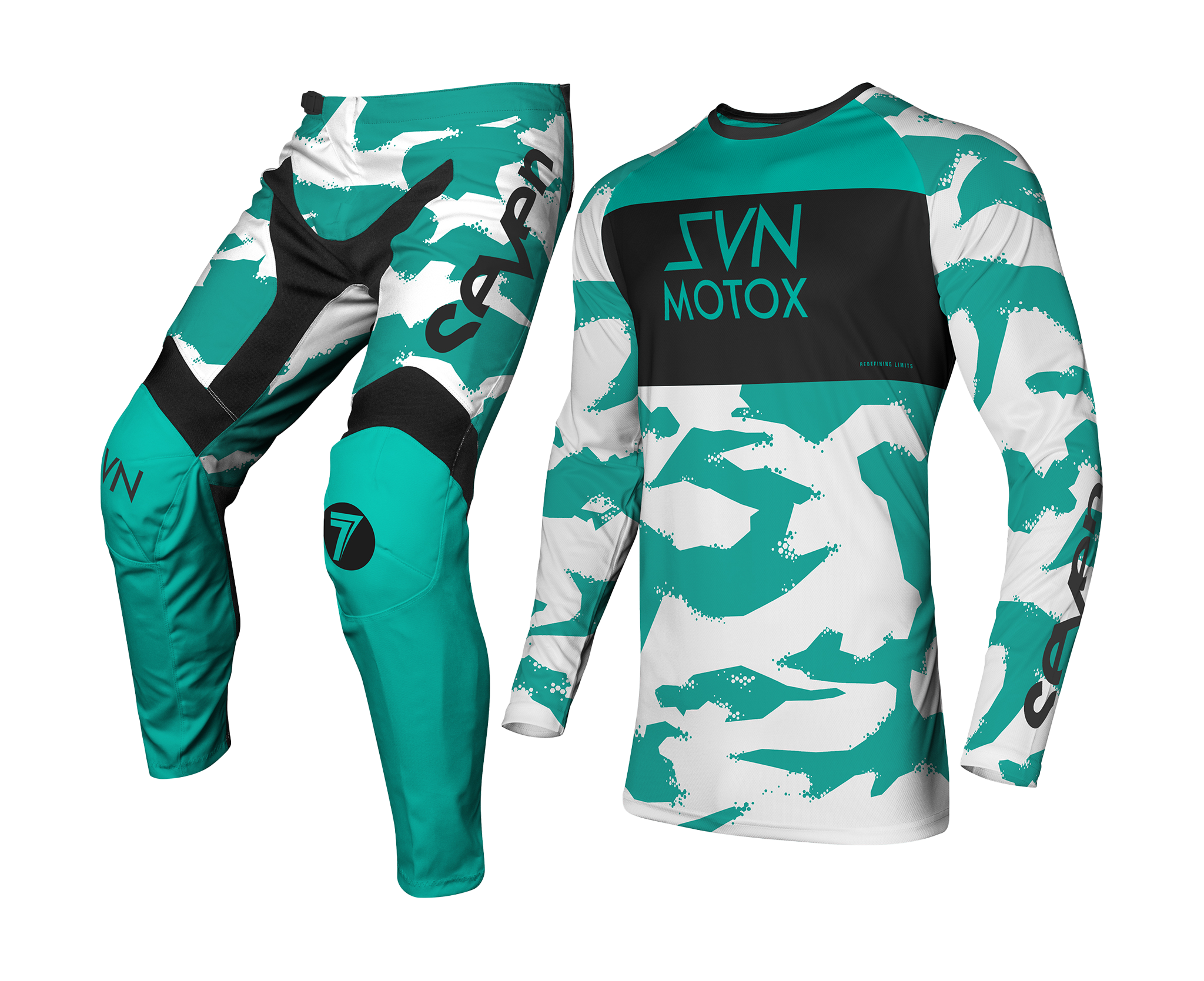 Seven Motocross Gear Vox Pursuit - White