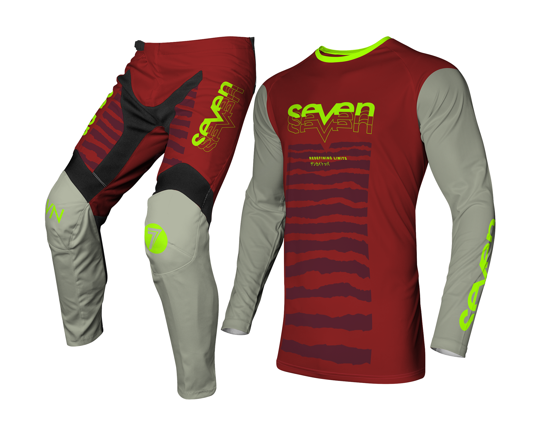 Seven Motocross Gear Vox Surge - Merlot