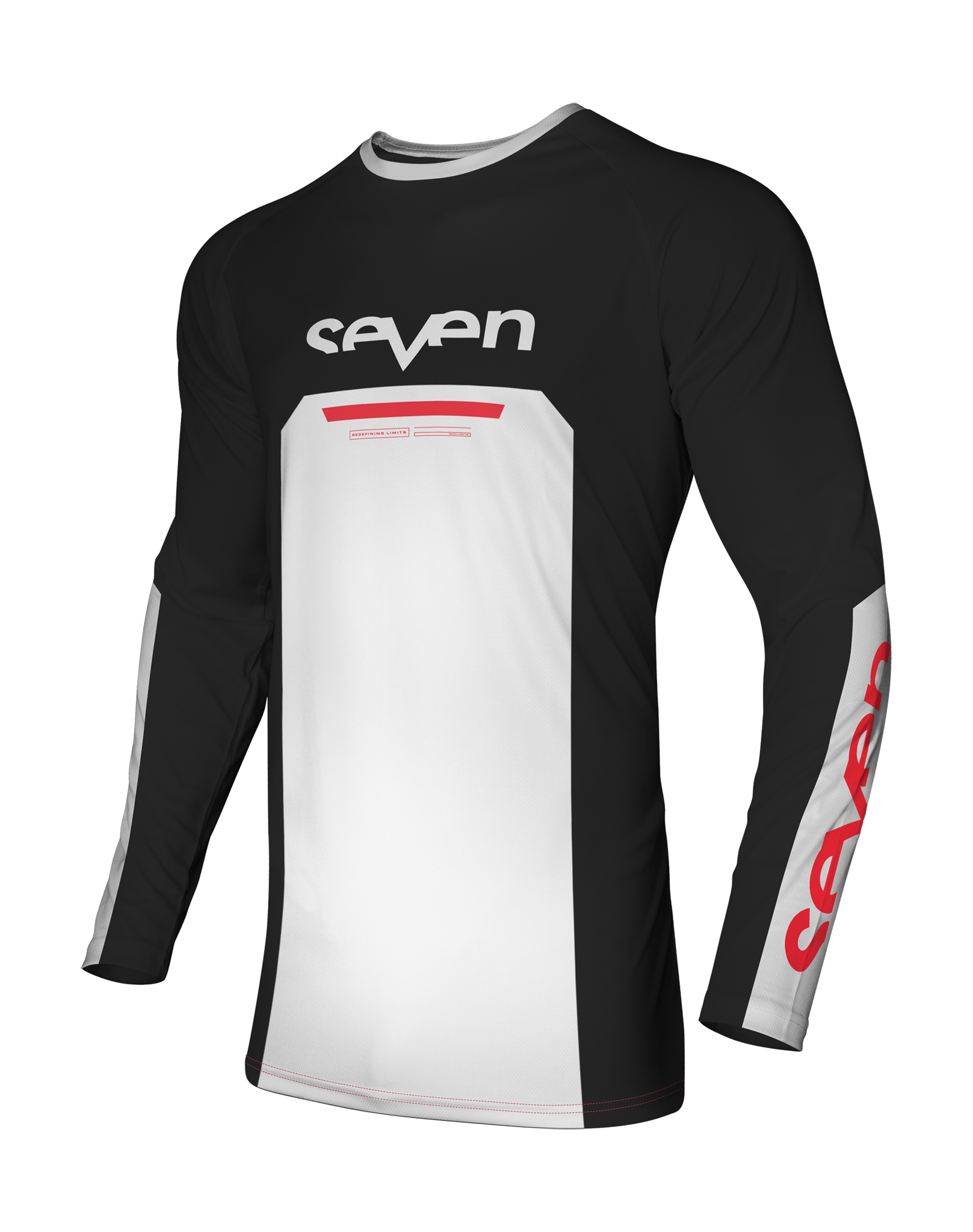 Seven Youth Motocross Jersey Vox Phaser - Black
