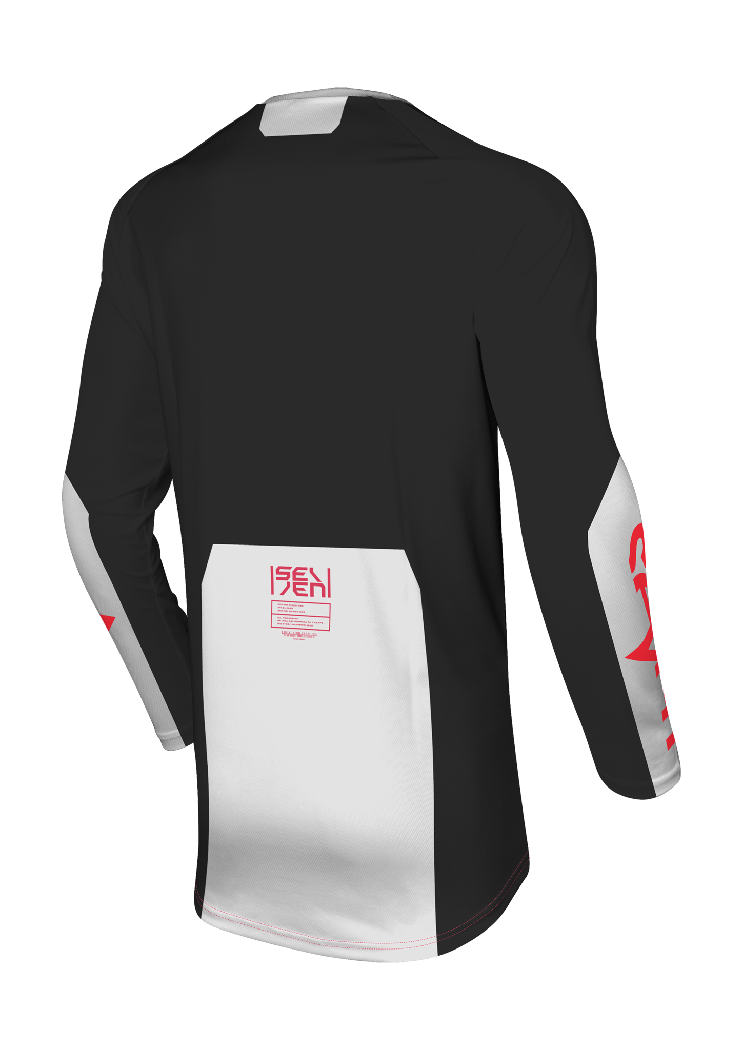 Seven Youth Motocross Jersey Vox Phaser - Black