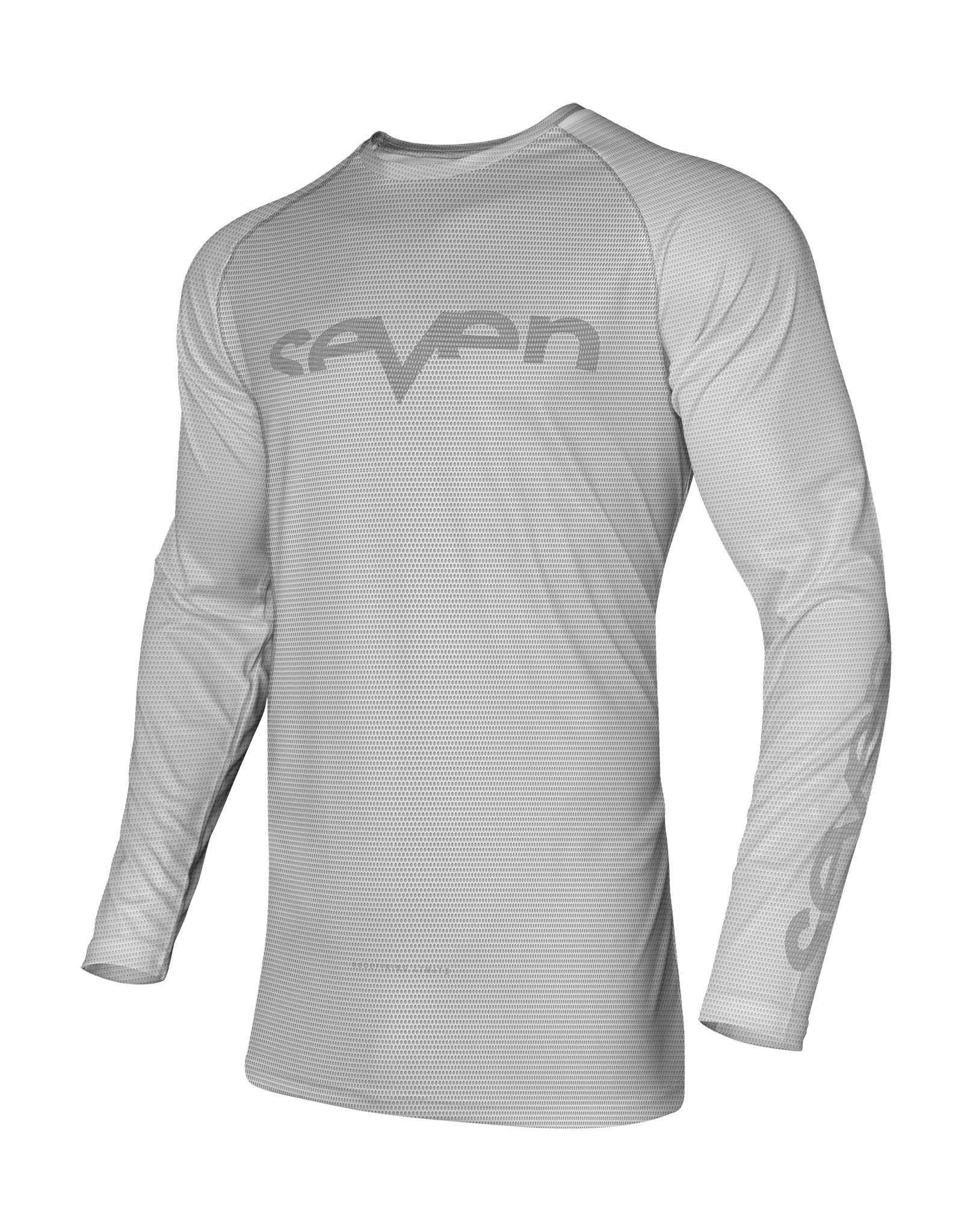 Seven Youth Motocross Jersey Vox Staple Vented - White