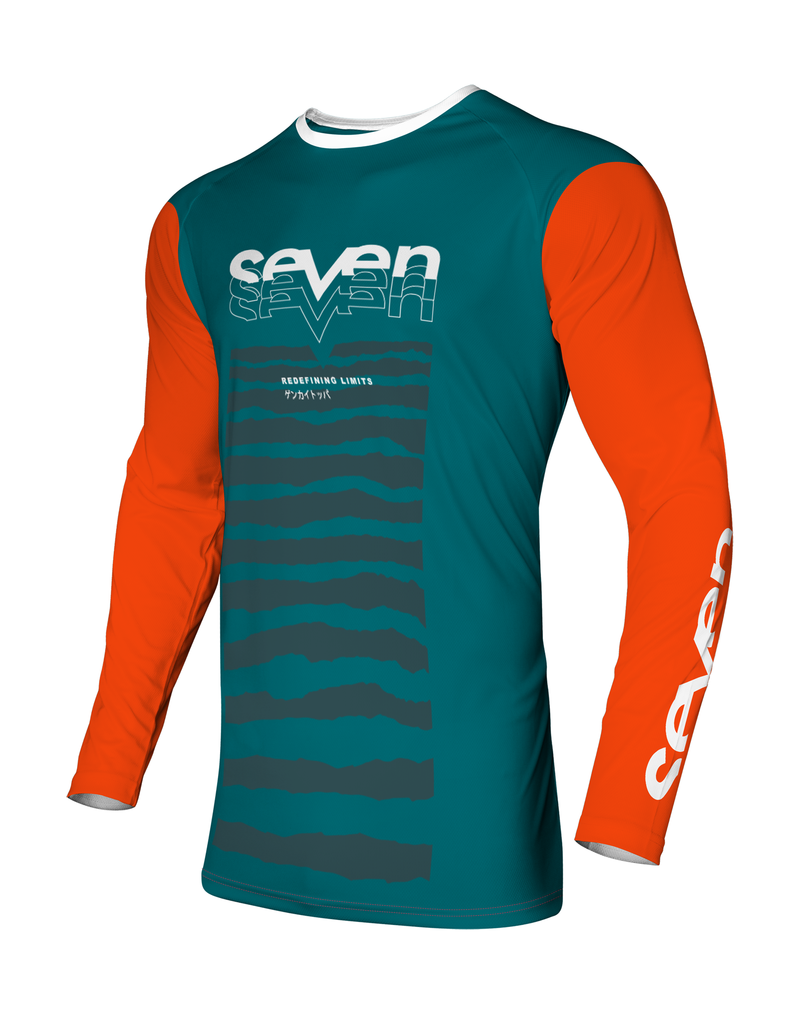 Seven Youth Motocross Jersey Vox Surge - Teal