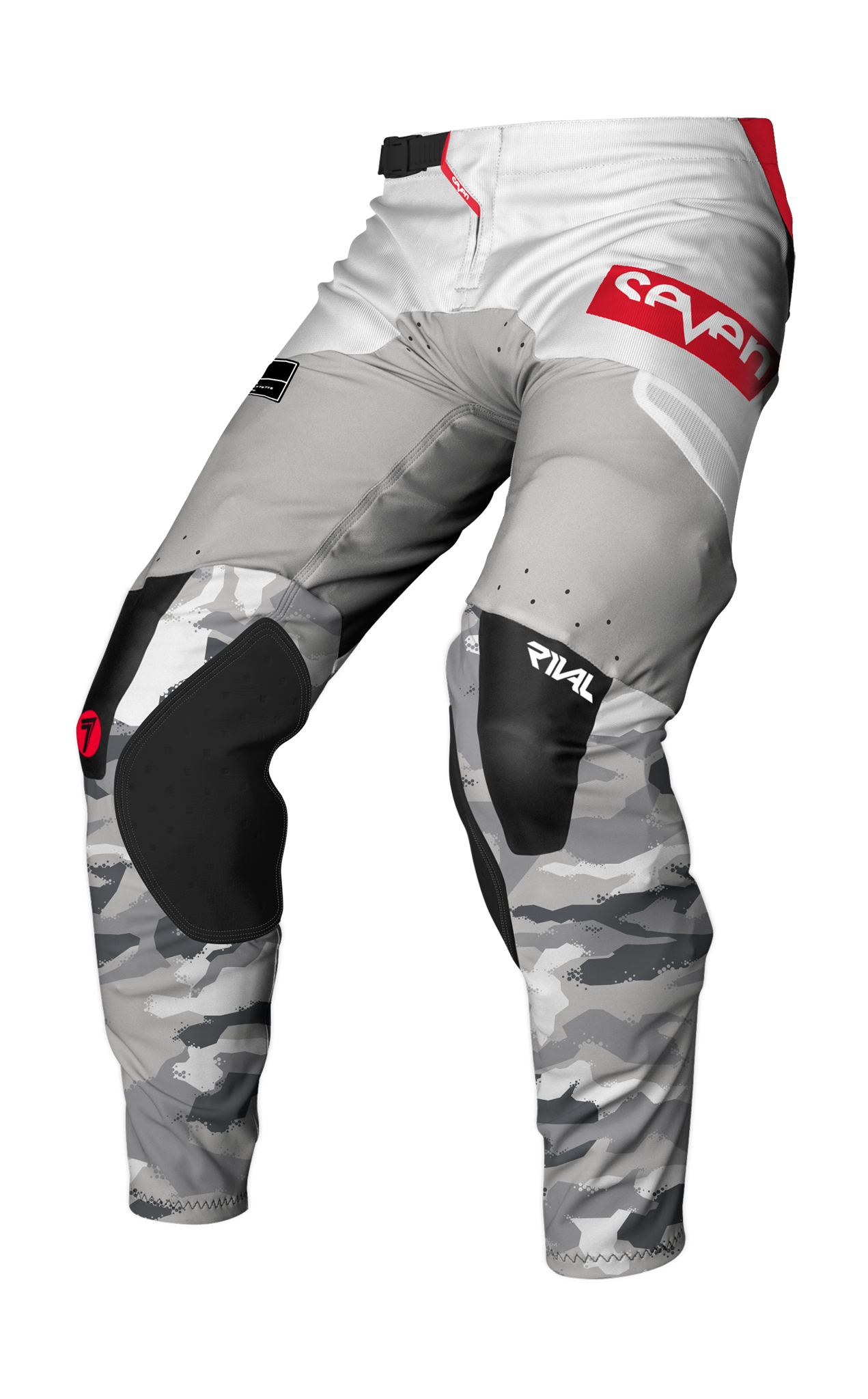 Seven Youth Motocross Pants Rival Barrack - White