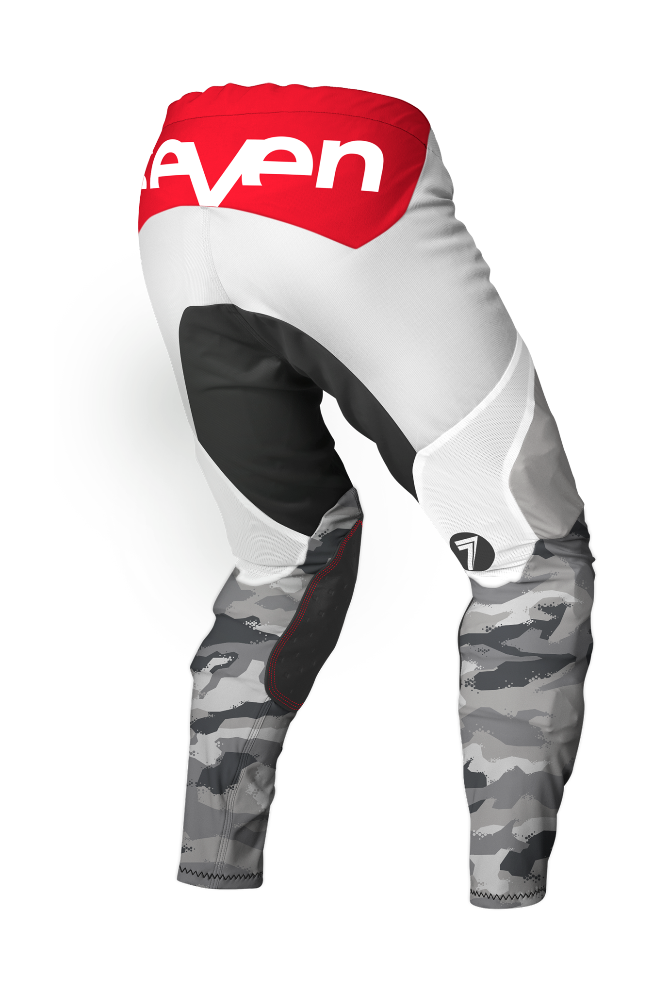 Seven Youth Motocross Pants Rival Barrack - White