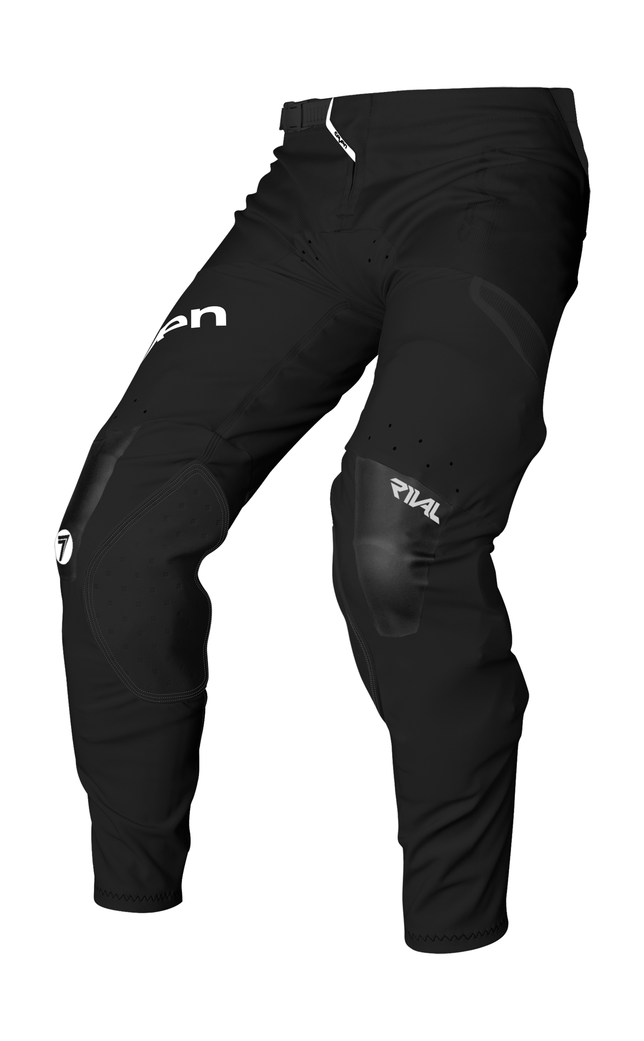 Seven Youth Motocross Pants Rival Staple - Black