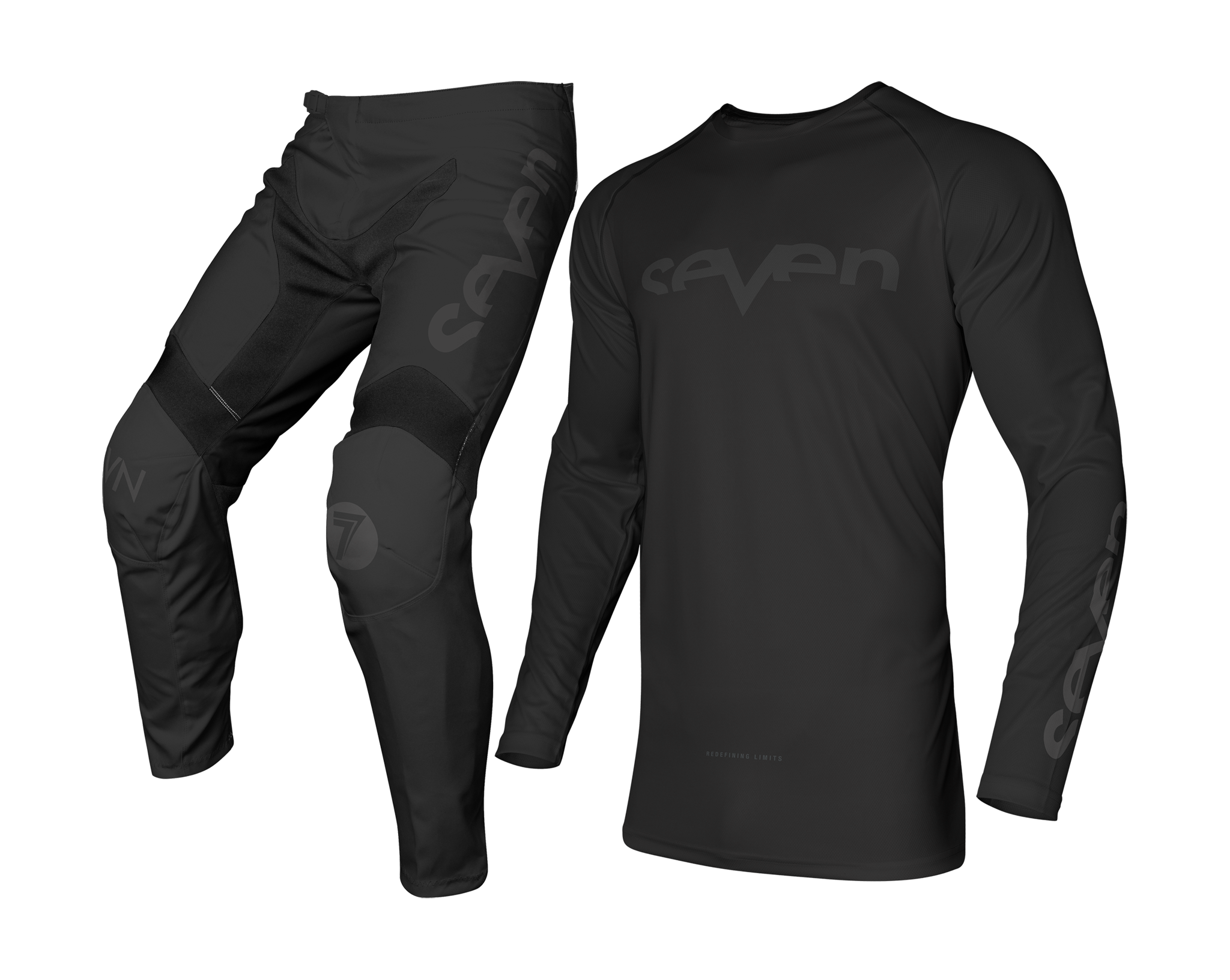 Seven Youth Motocross Gear Vox Staple - Black