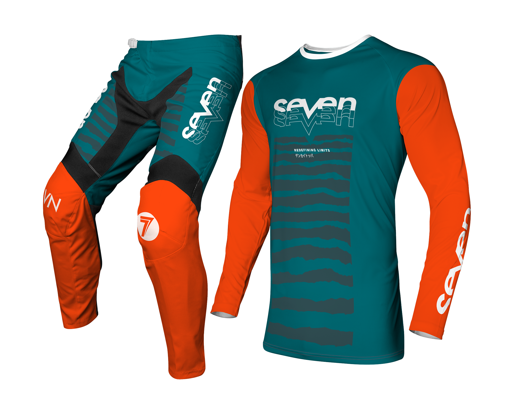 Seven Youth Motocross Gear Vox Surge - Teal