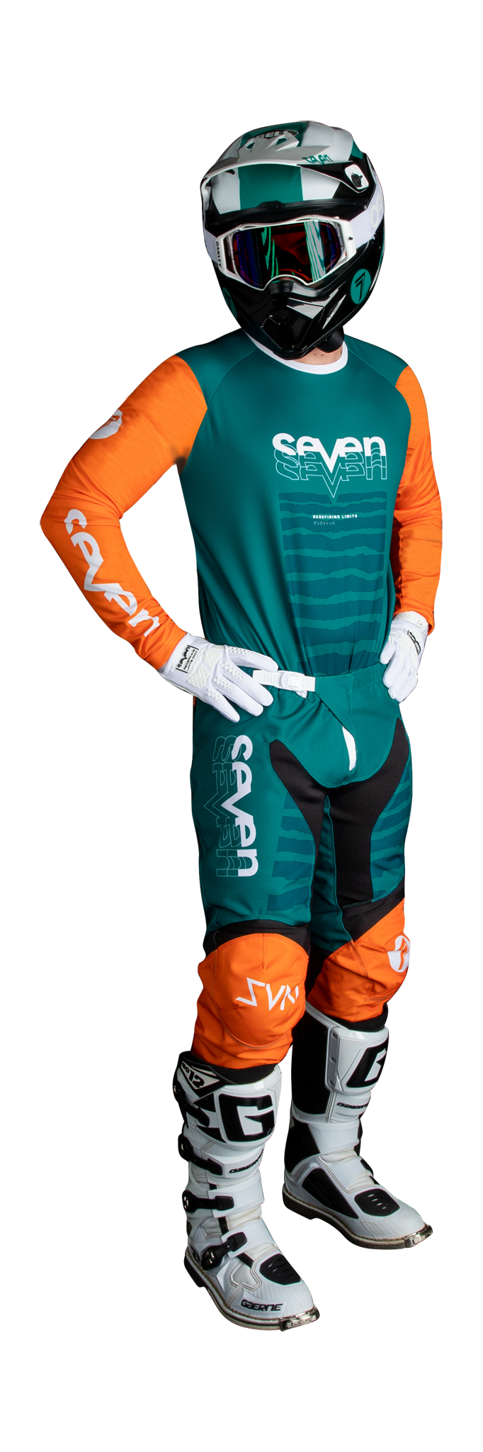 Seven Youth Motocross Gear Vox Surge - Teal