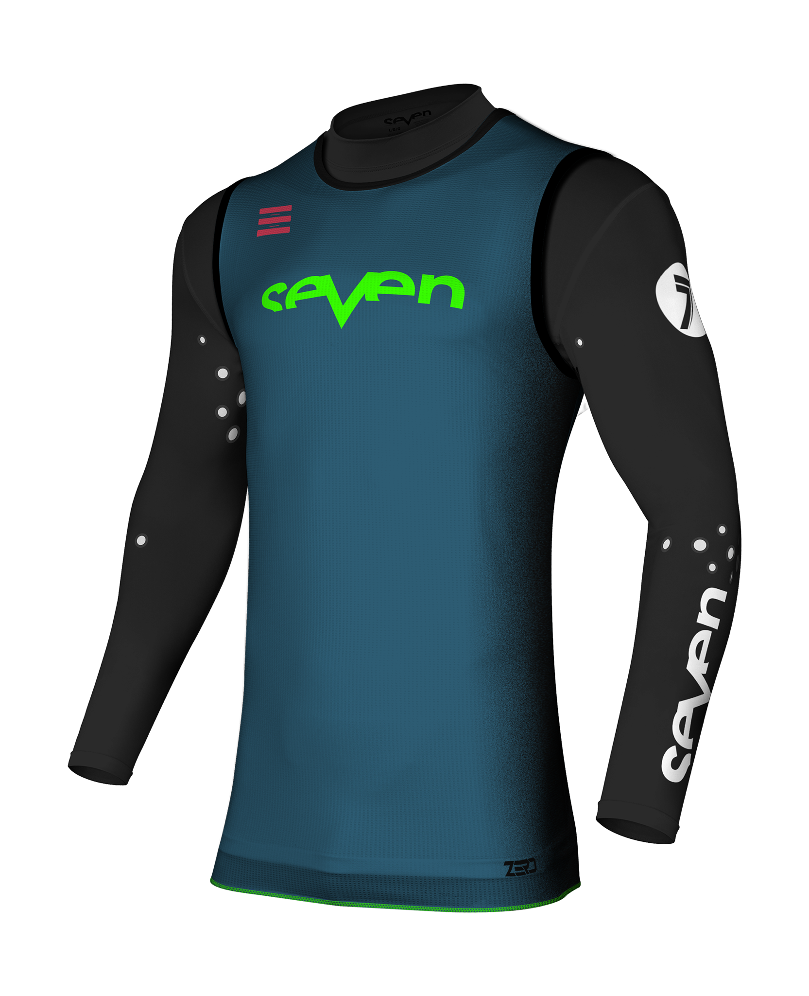 Seven Youth Motocross Gear Zero Dissolve - Ink Blue / Black