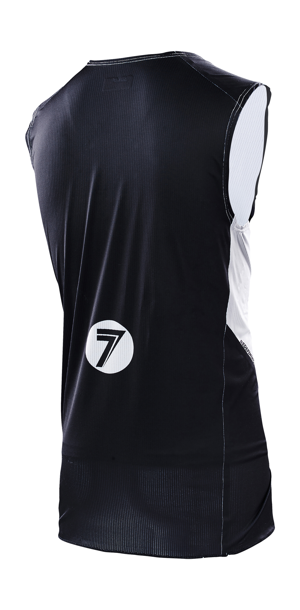 Seven Over Jersey Zero Staple - Black