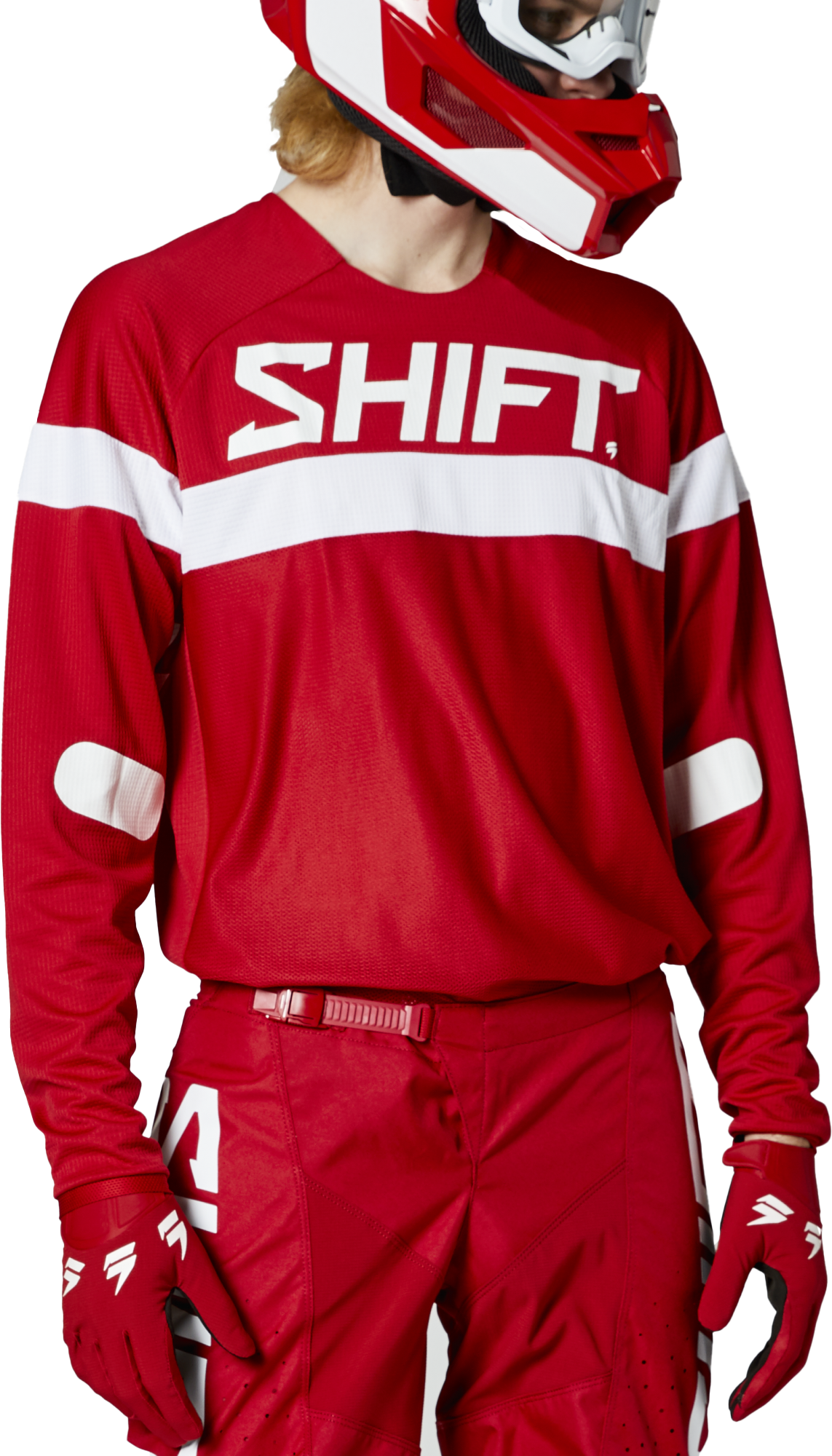 Shift Motocross Jersey WHIT3 Label Haut - Red