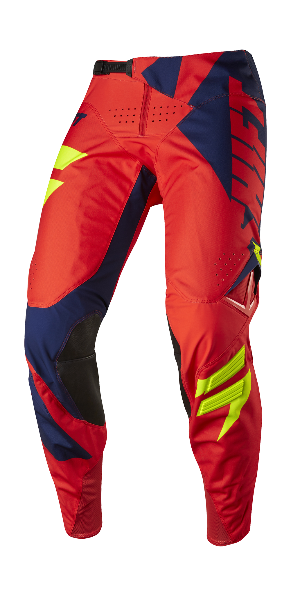 Shift Motocross Pants 3LACK Label Mainline - Navy / Red