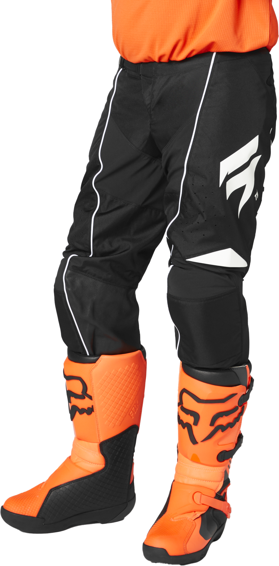 Shift Motocross Pants WHIT3 Label Rokr - Black / White