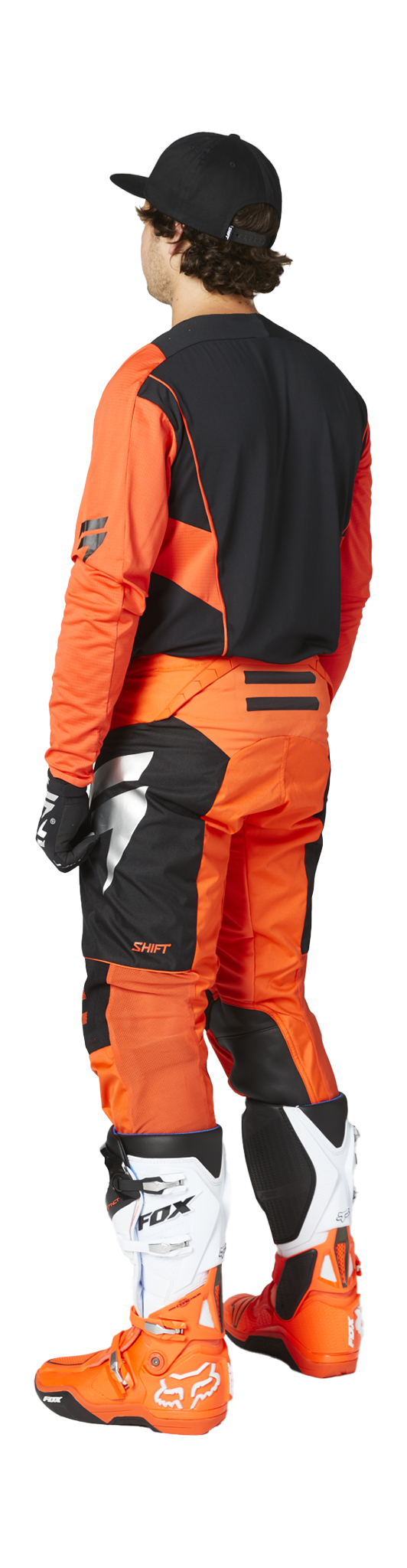 Shift Motocross Gear 3LACK Label Veem - Blood Orange