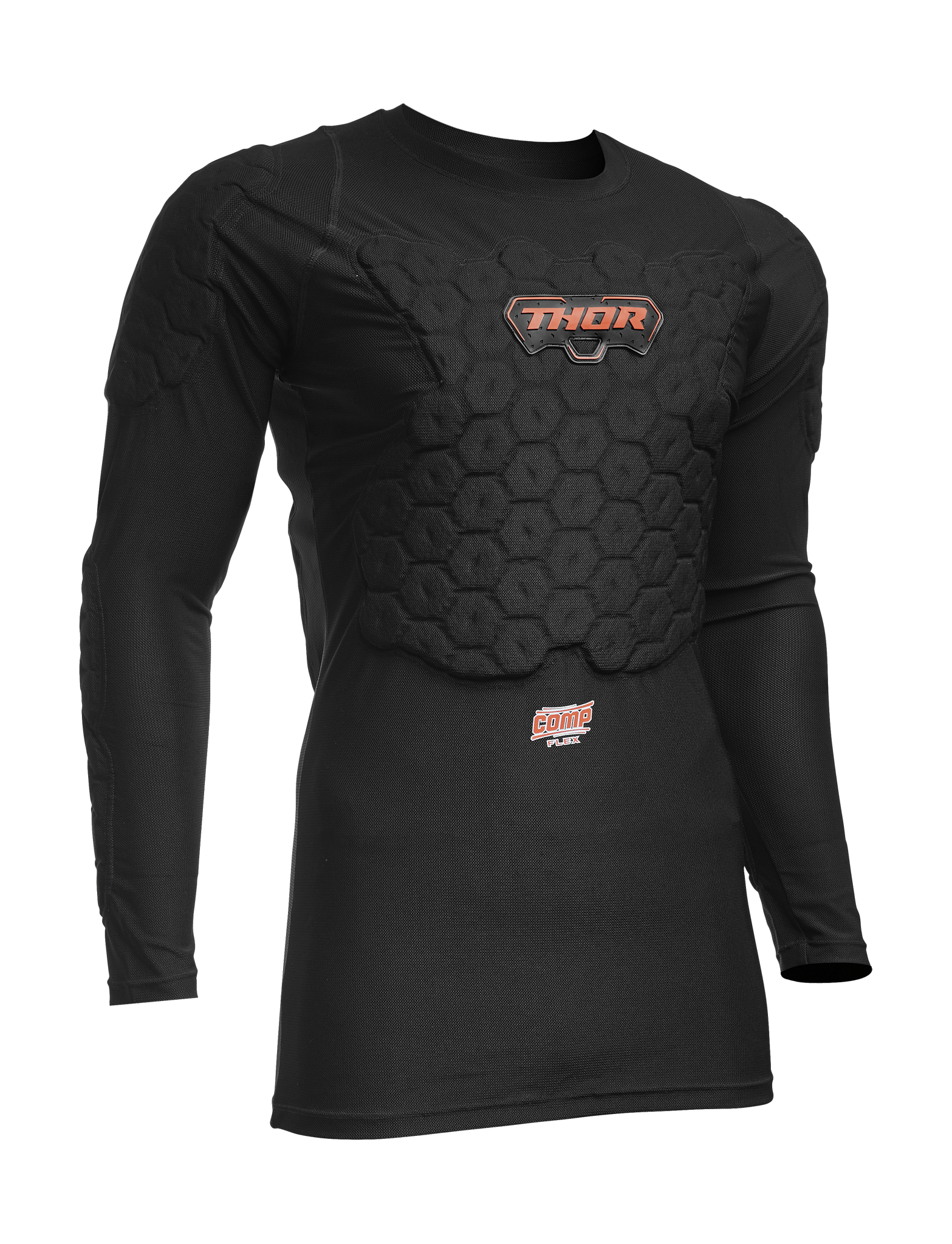 Thor Protection Jersey Long Comp XP Deflector Flex - Black