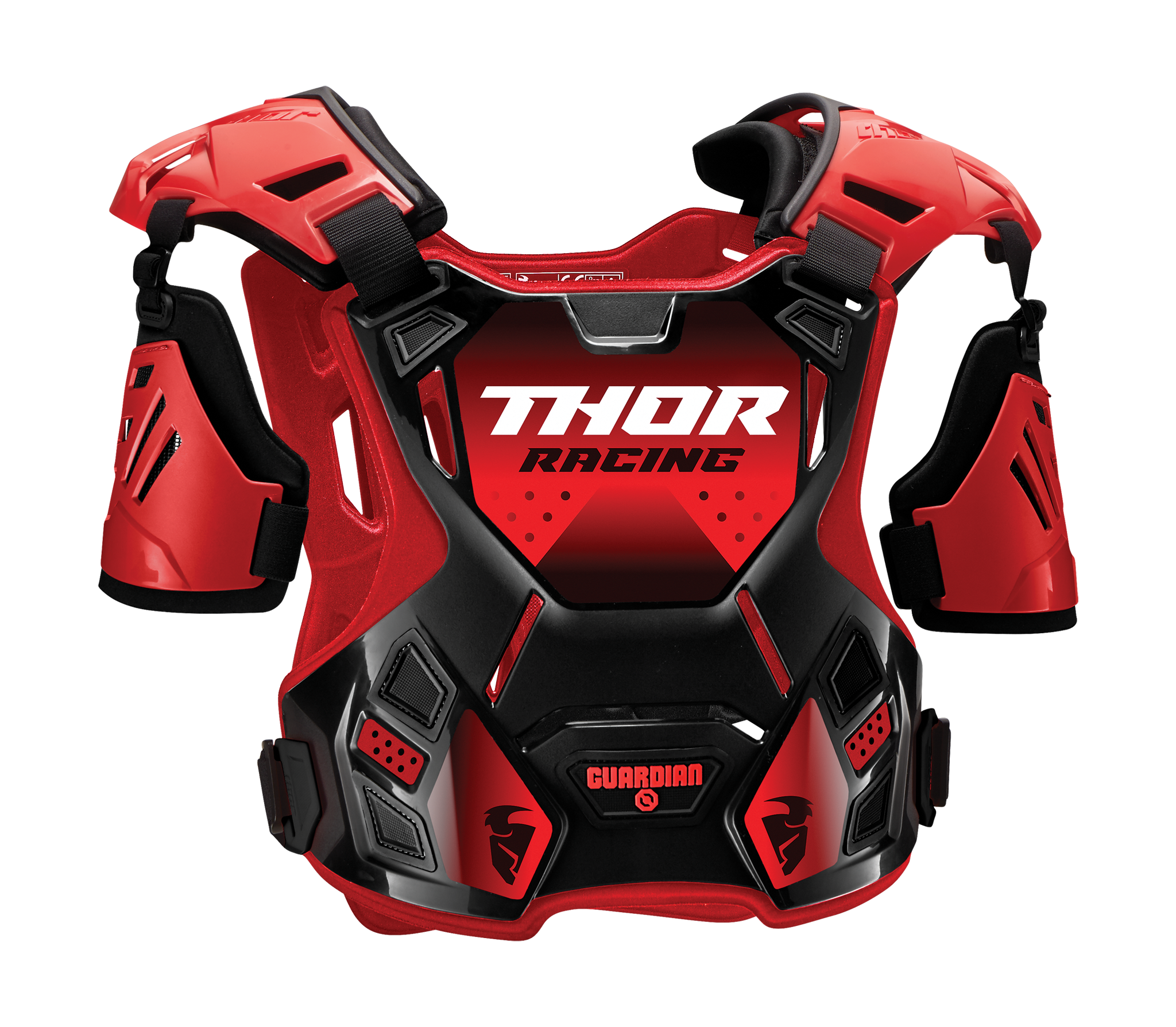 Thor Chest Protector Guardian - Black / Red