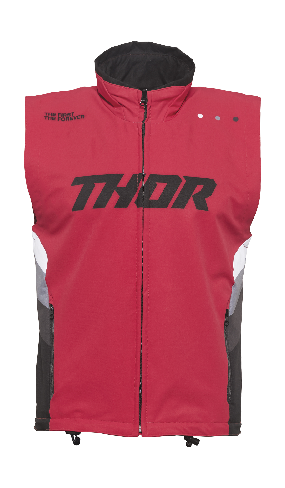 Thor MX Vest Warmup - Red / Black