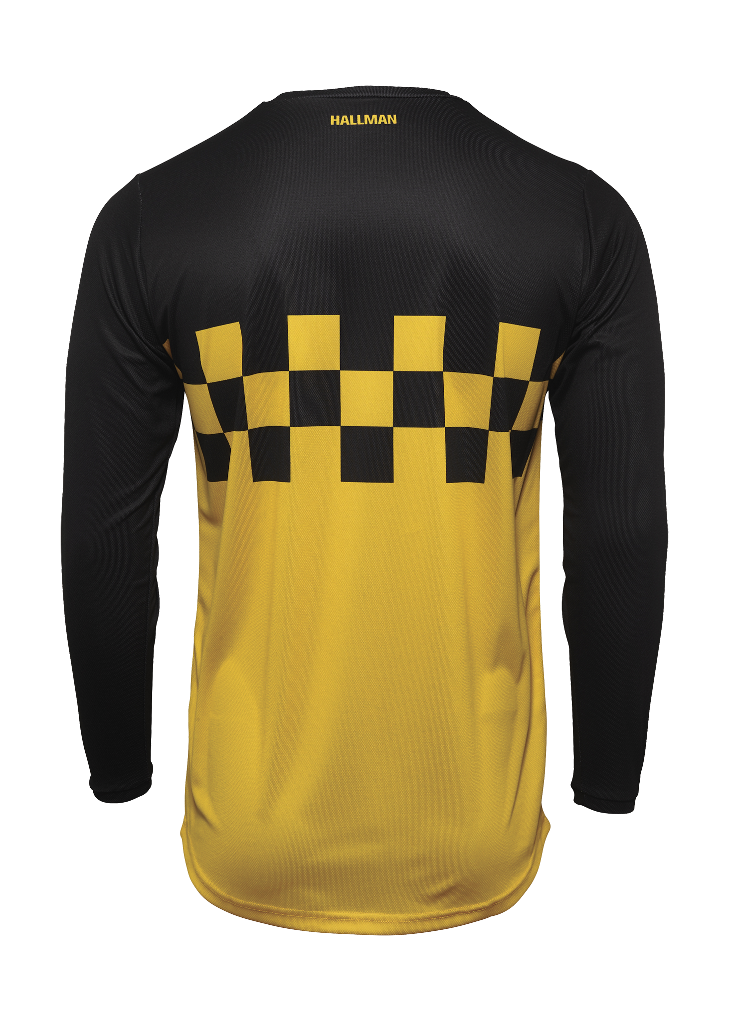 Thor Motocross Jersey 2026 Hallman Differ Cheq - Yellow / Black