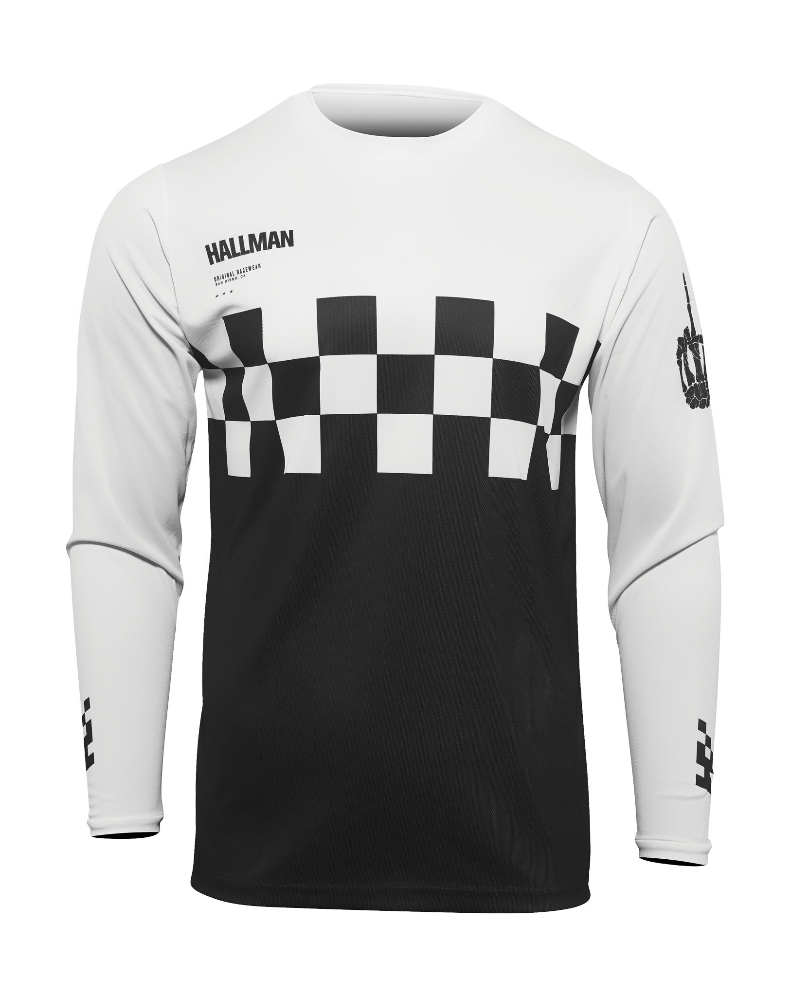 Thor Motocross Gear 2026 Hallman Differ Cheq - Black / White