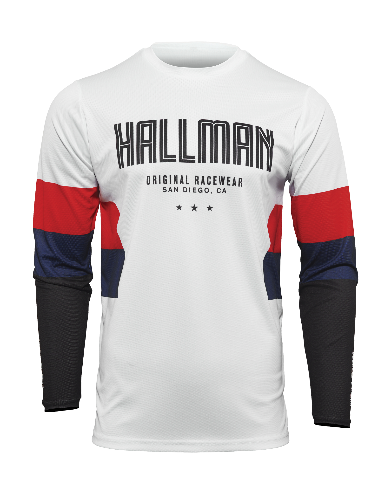 Thor Motocross Jersey 2026 Hallman Differ Draft - White / Red / Navy