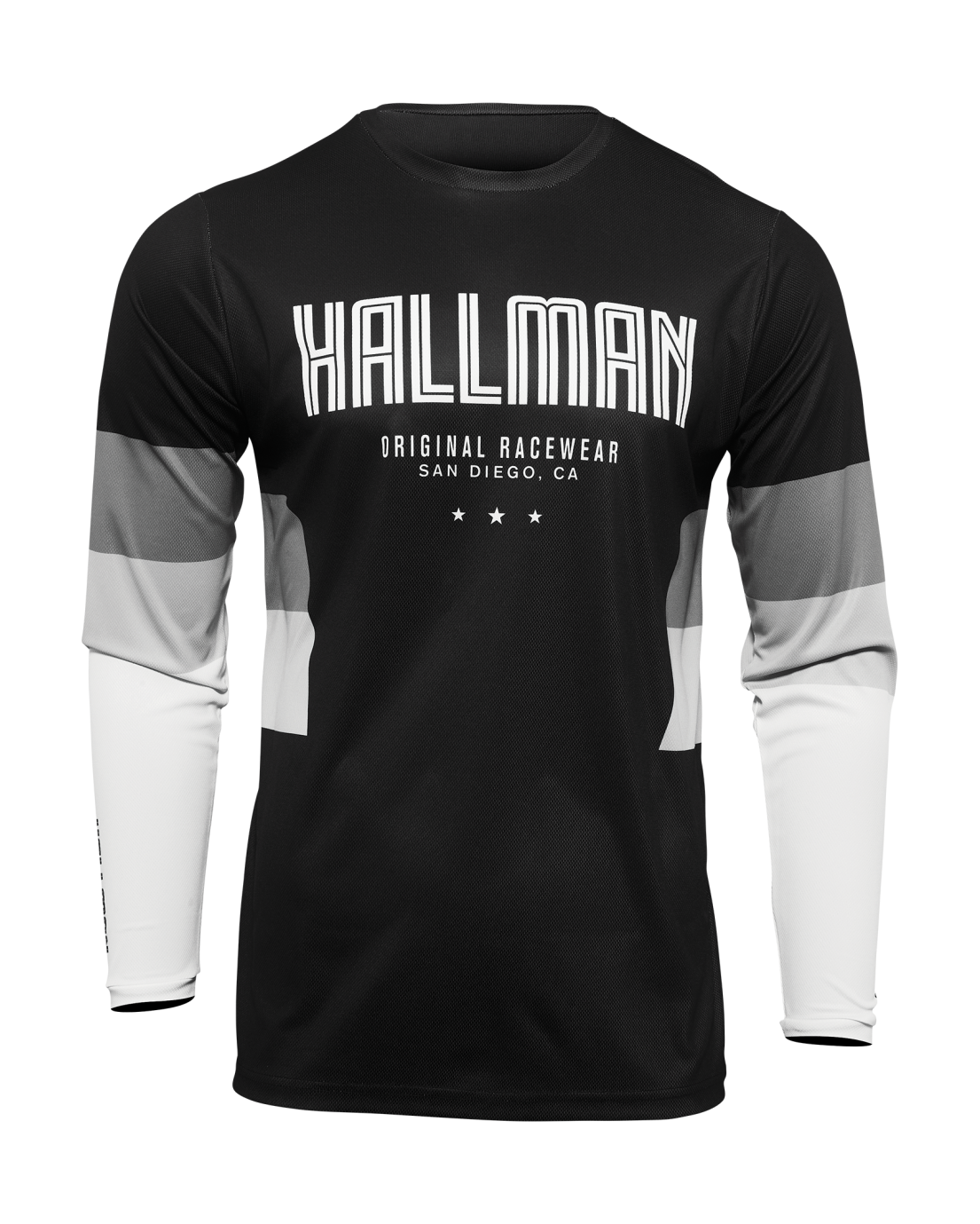 Thor Motocross Jersey 2026 Hallman Differ Draft - Black / White