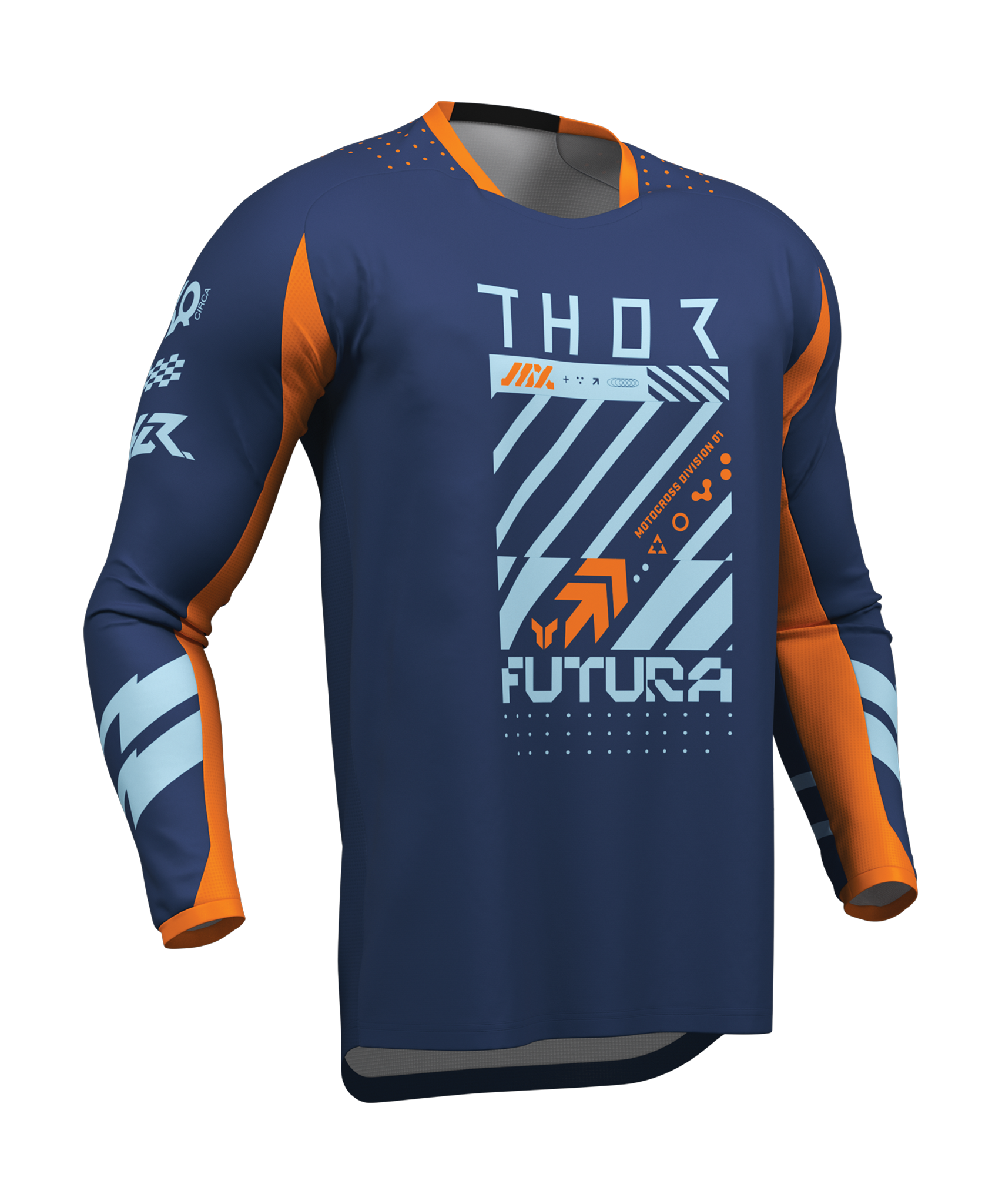 Thor Motocross Gear 2026 Launchmode Futura - Navy / Orange