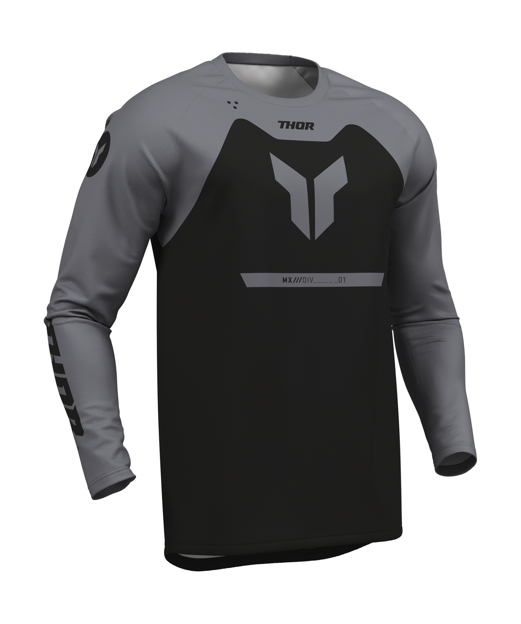 Thor Motocross Jersey 2026 Ridemode Menace - Black