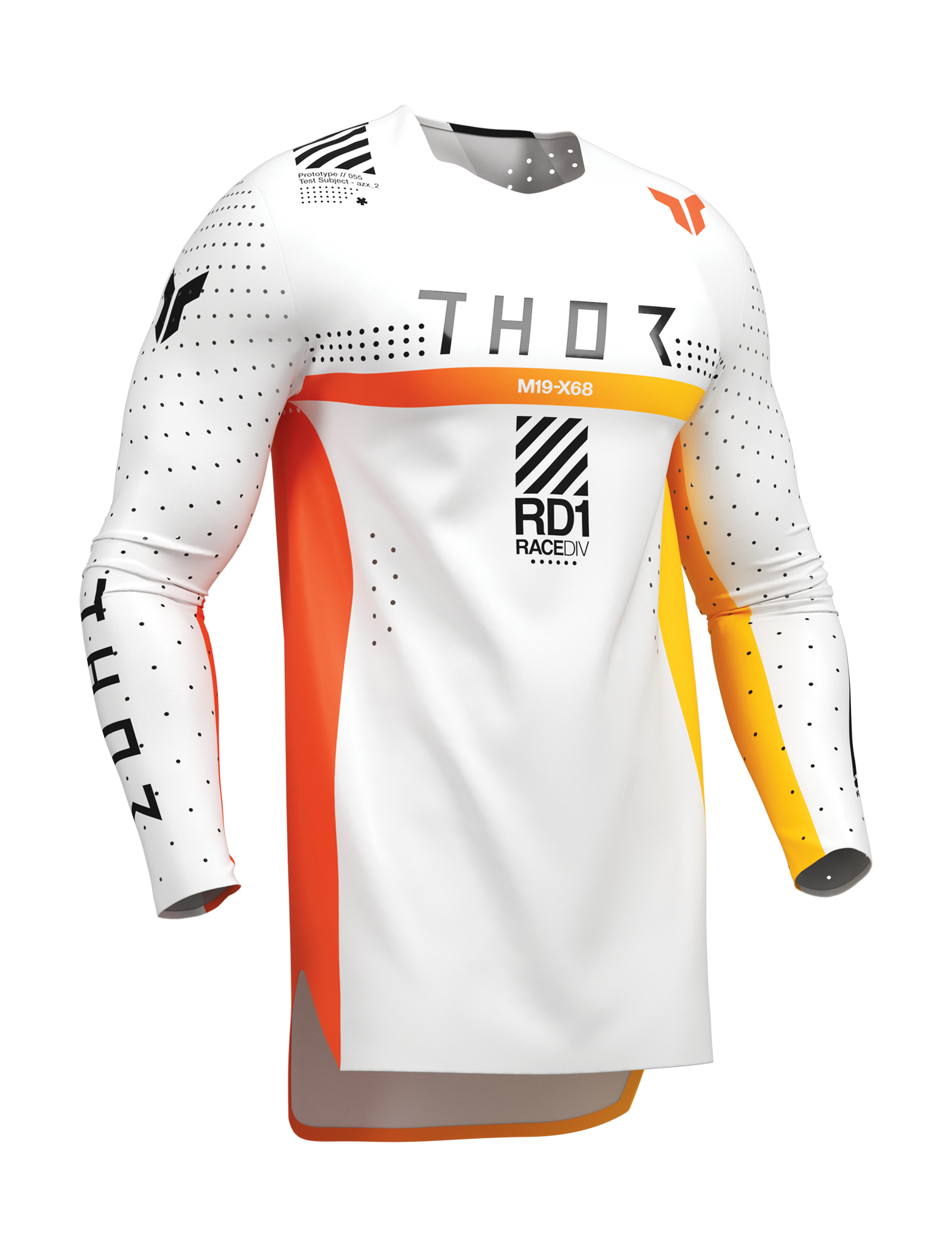 Thor Motocross Jersey 2026 Sportmode Synth - White